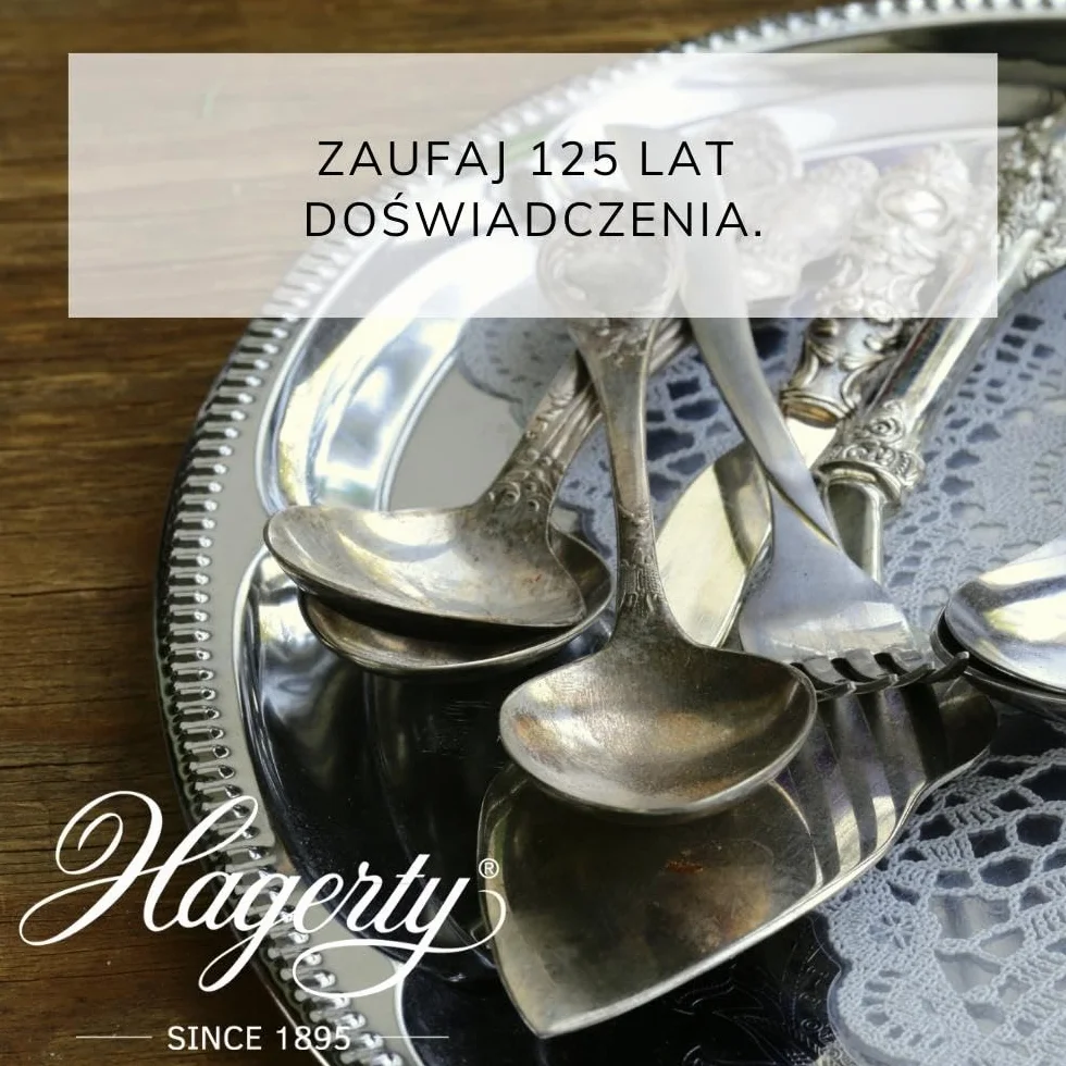 Hagerty Silver Gloves Rękawiczki do czyszczenia srebra z ochroną przed nalotem 1 para I Impregnowane rękawiczki do polerowania z bawełny I Praktyczne rękawiczki do srebra do czyszczenia srebra