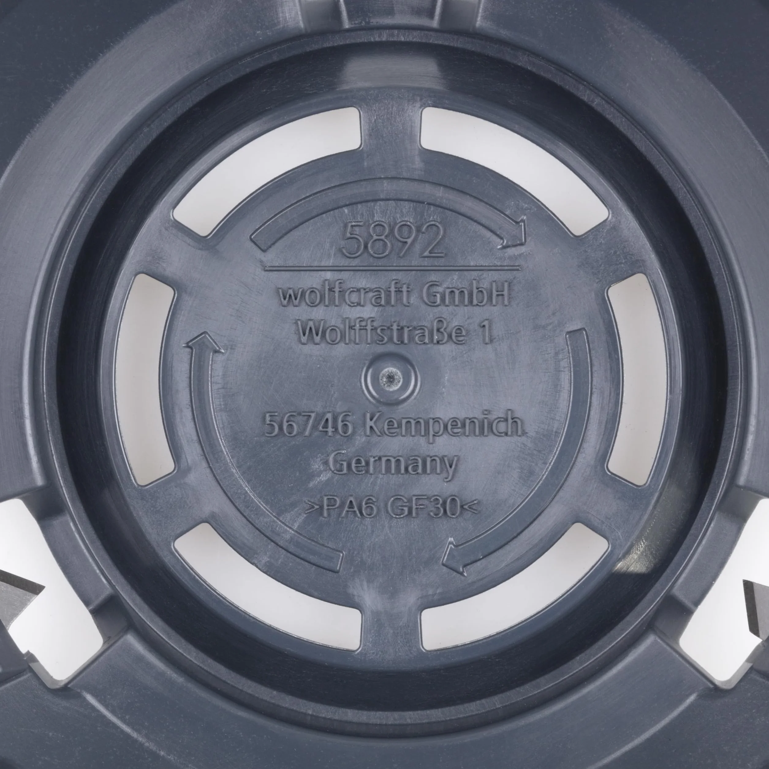 wolfcraft Pogłębiacz do krawędzi otworów do płyt gipsowo-kartonowych, Ø 68 mm I 5892000 I do montażu równo puszek ściennych