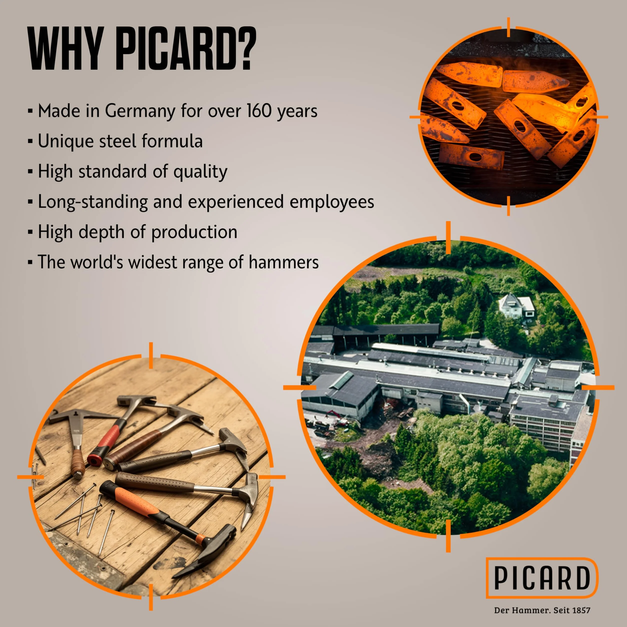 Młotek wyburzeniowy trzonek hikorowy SecuTec 1250g PICARD