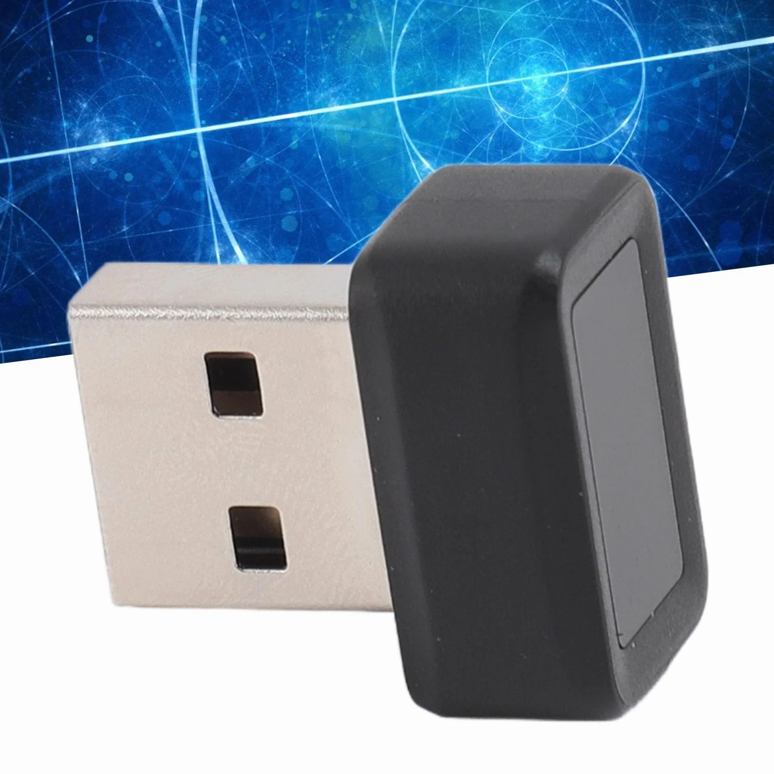 Ejoyous Szybki, dopasowany czytnik linii papilarnych USB, bardzo czuły biometryczny skaner biometryczny do przechowywania odcisków palców, ultra niski poziom odrzucenia i