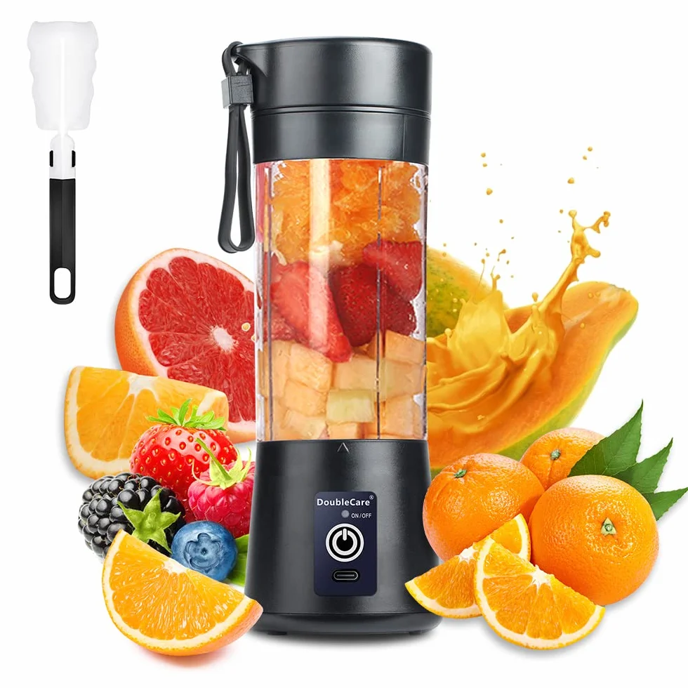 Przenośny blender USB 380 ml czarny
