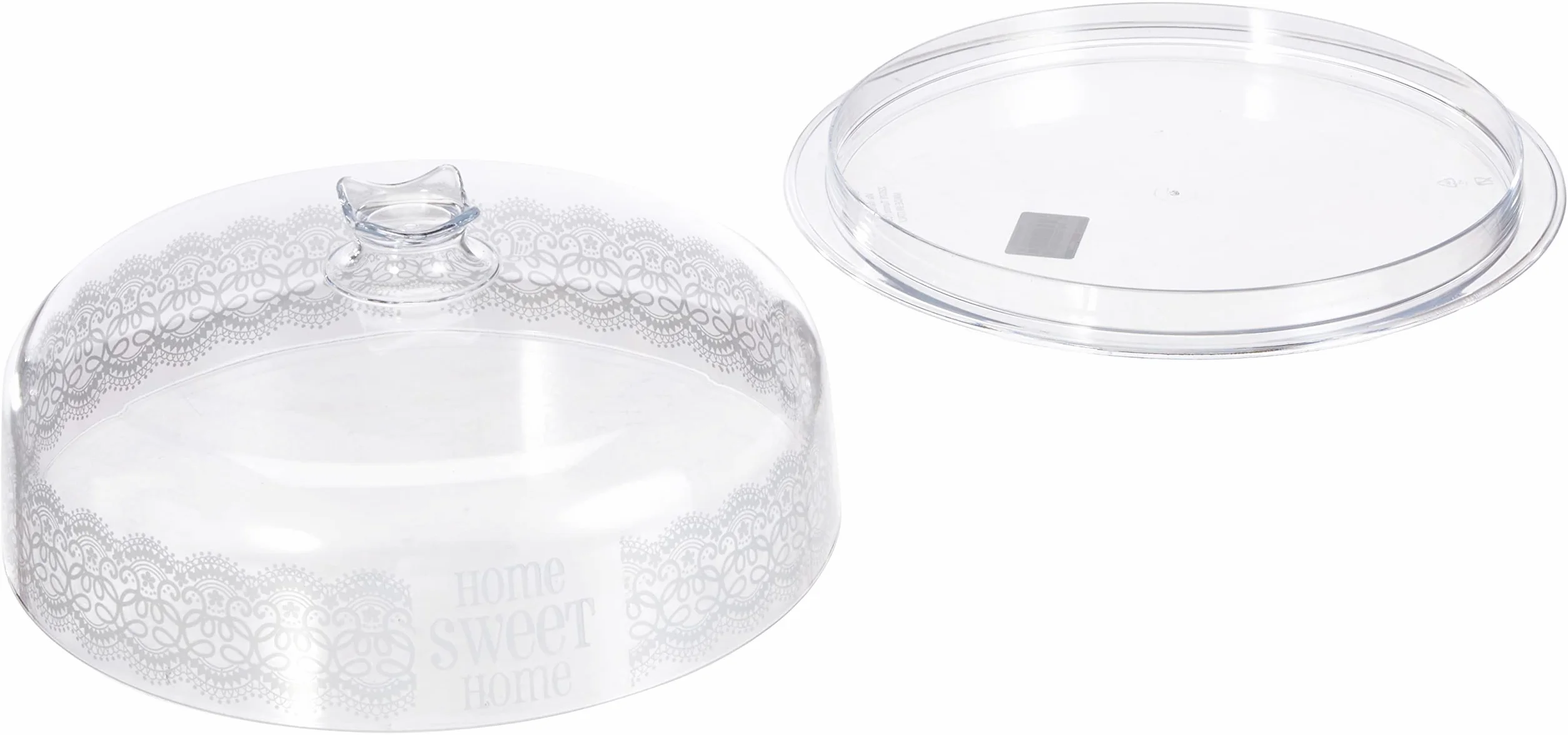 Cosmoplast patera na tort 26 cm przezroczysta Mix