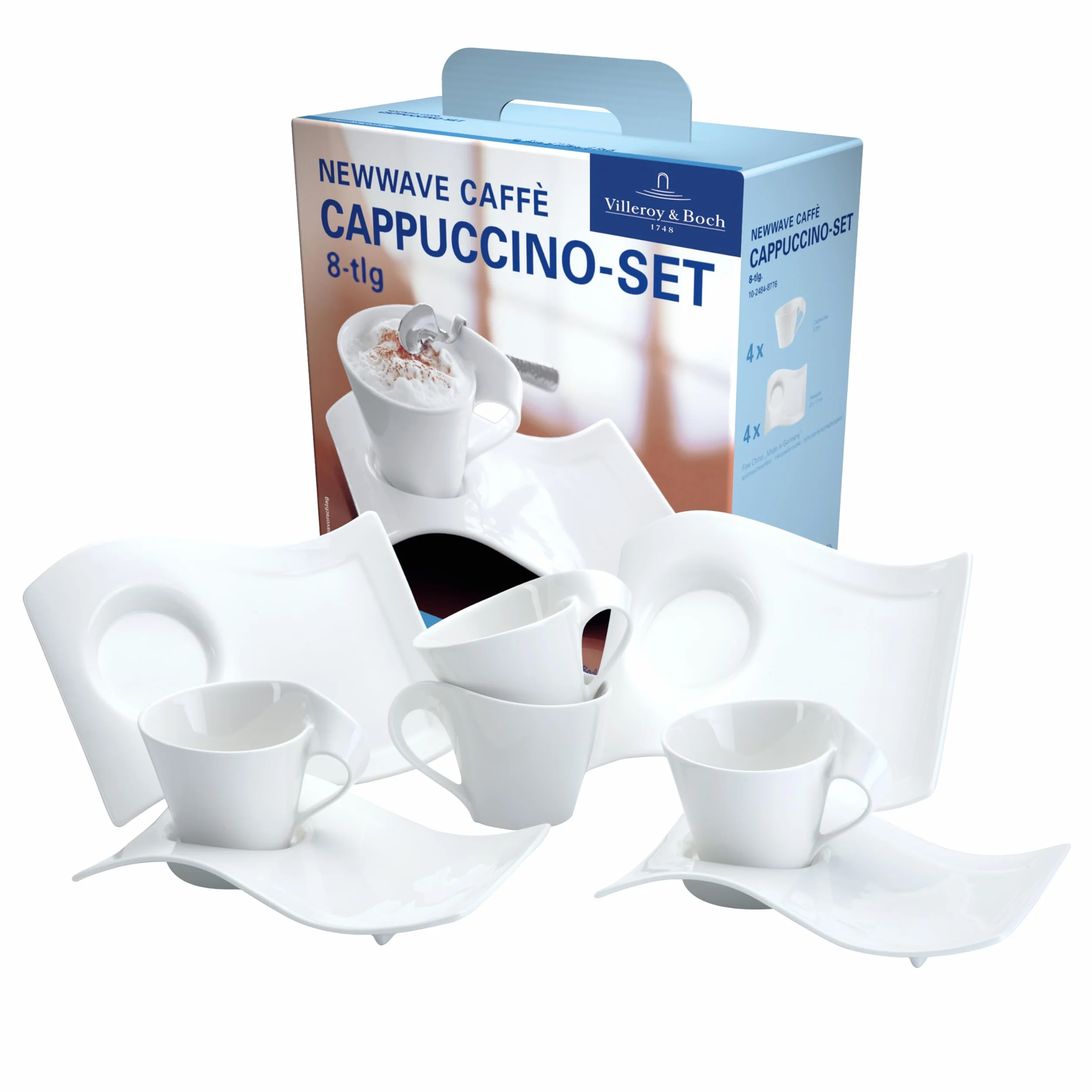 Villeroy & Boch New Wave zestaw do espresso, 8 sztuk