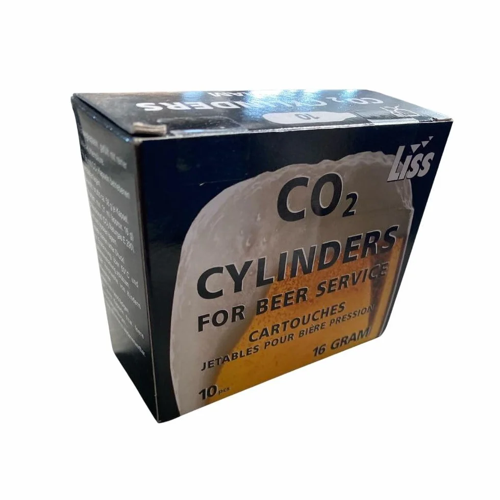 Kapsu³ki CO2, 10 sztuk, 16g