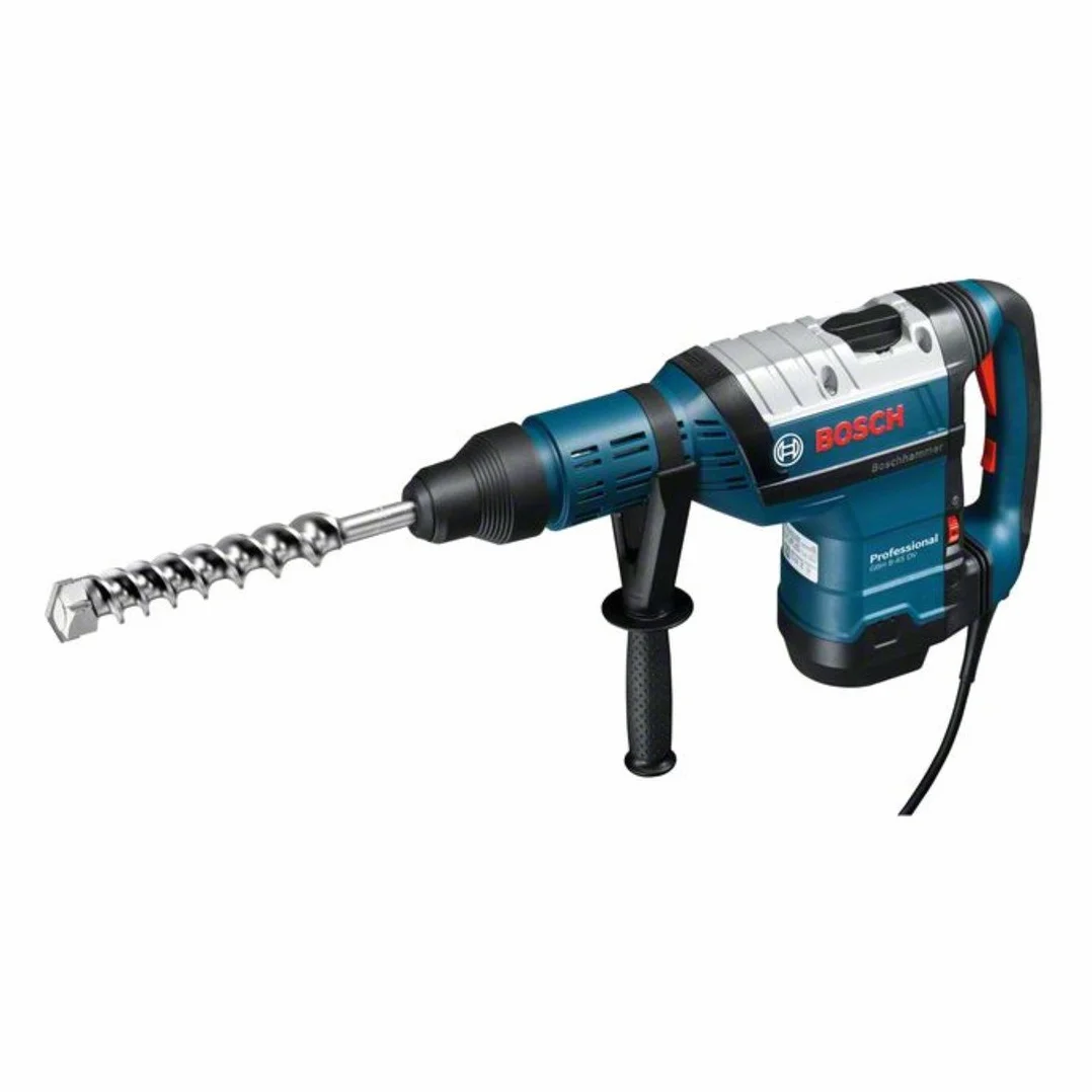 Bosch Professional: młot udarowo-obrotowy GBH 8-45 DV (1 500 W, uchwyt SDS max, nominalna prędkość obrotowa 165 – 300 min-1, walizka)