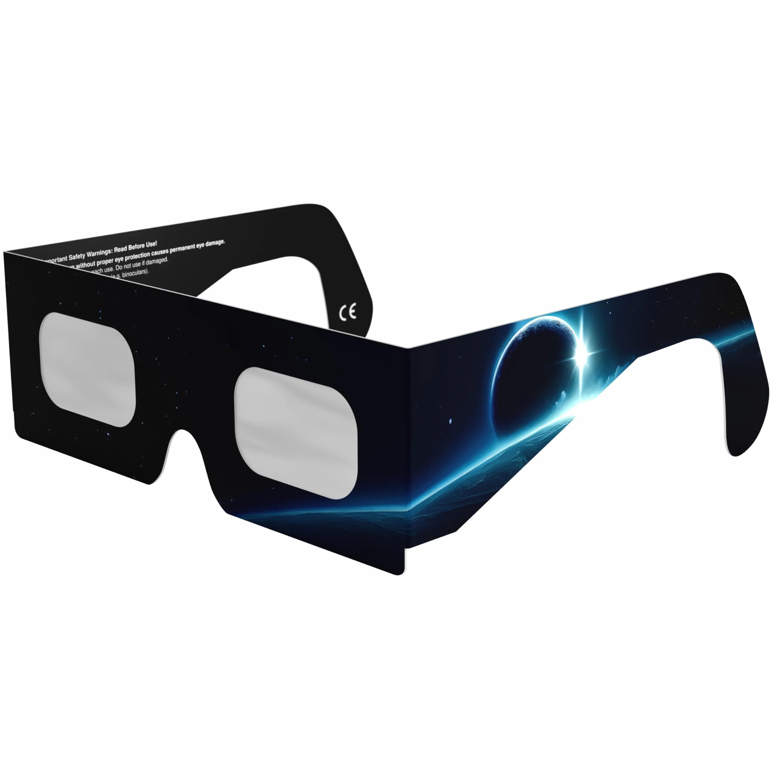 Absolute Eclipse Orbiter Solar Eclipse okulary hurtowe – testowane przez ISO 12312-2 i certyfikat CE – zalecany przez AAS producent UE – 2026 Eclipse Europe