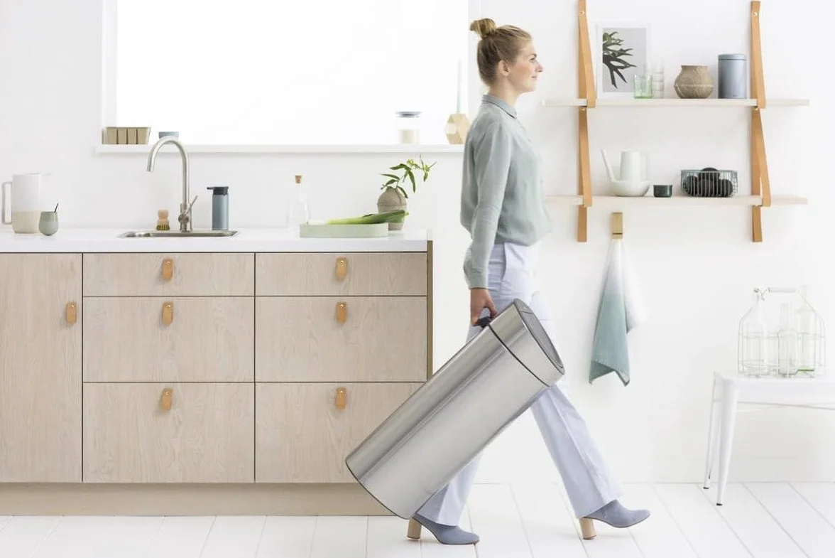 Brabantia Kosz Touch Bin do segregacji, 10 + 23L, Stal Matowa/F.P.P