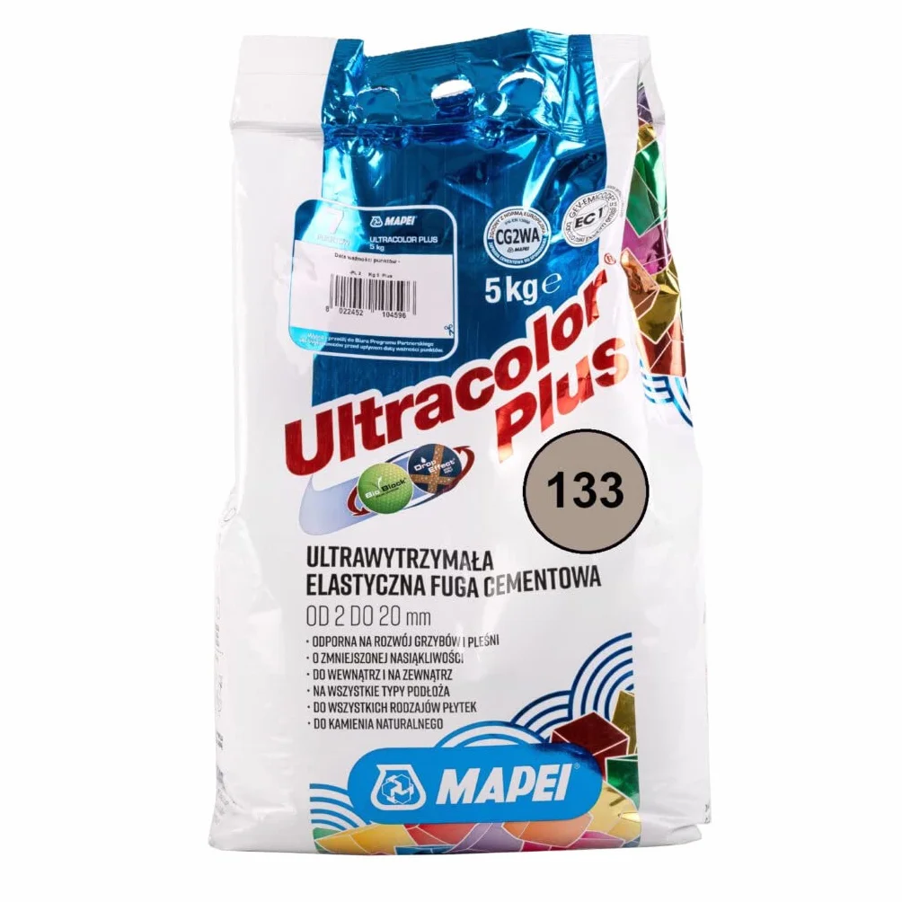 Fuga cementowa MAPEI ULTRACOLOR PLUS 5kg 133 piasek