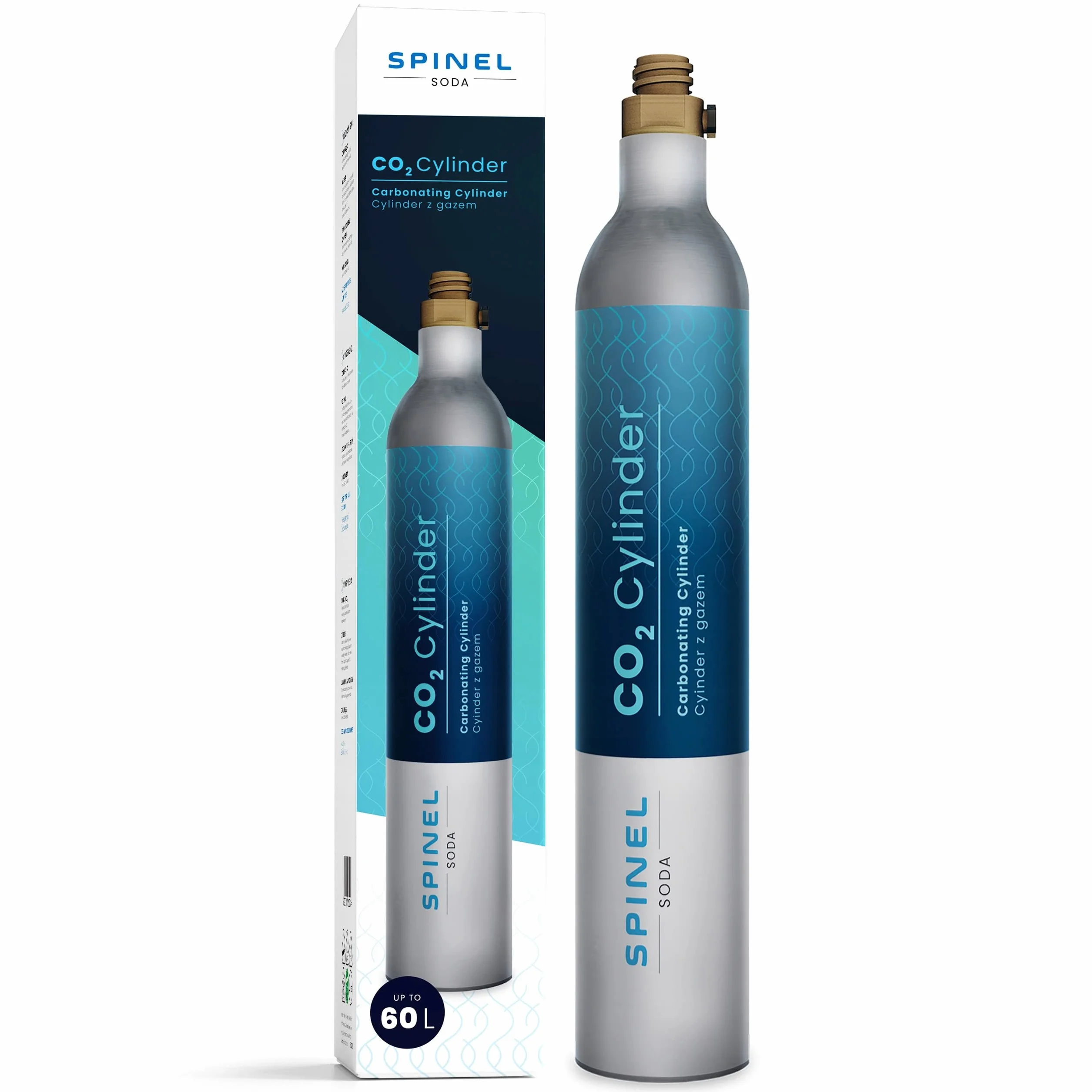 Nabój CO2 425g do SodaStream SpinelSoda