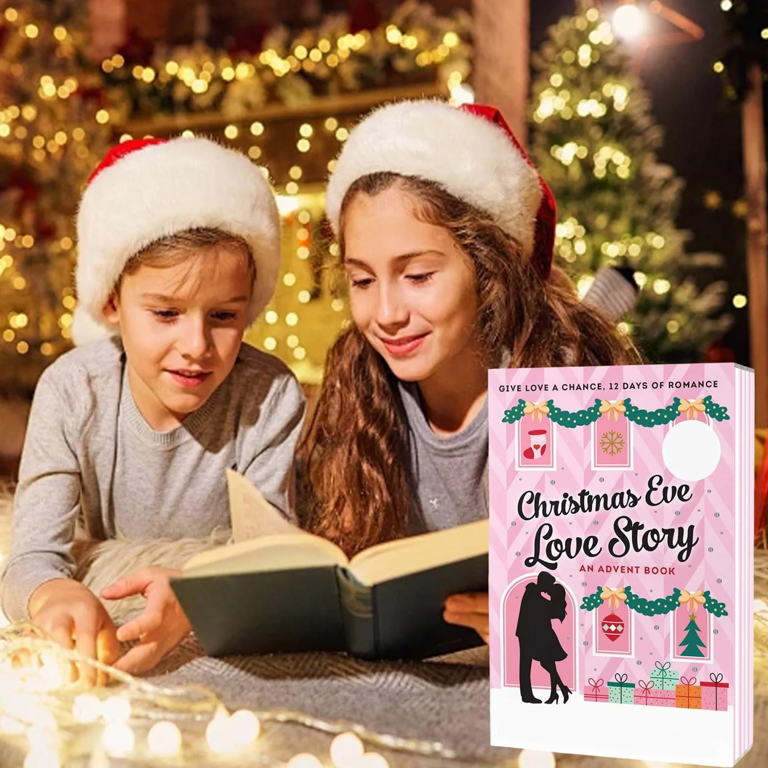 Christmas Eve Love Story: 12-dniowa książka adwentowa, kalendarz świąteczny 2025 z historiami miłosnymi