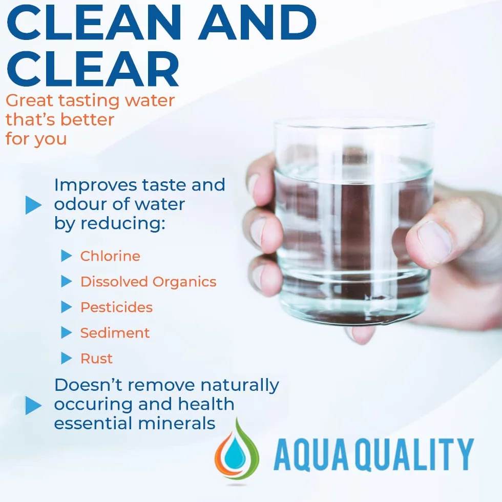Aqua Quality Inline filtry do wody do lodówki kompatybilne z Samsung GE Daewoo LG Beko Bosch Hotpoint, ciesz się wspaniałą wodą smakową za ułamek ceny oryginałów
