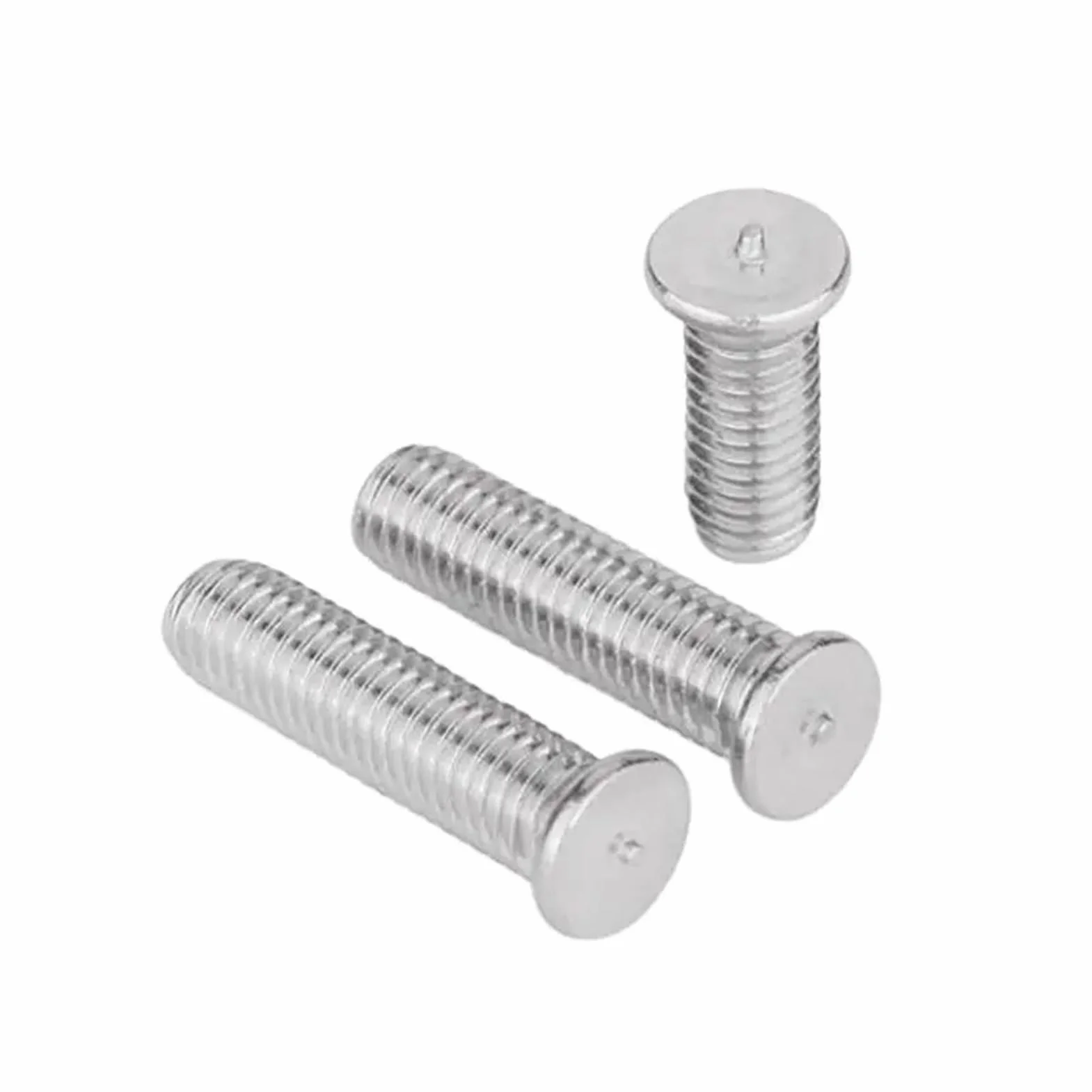 200 szt. Aluminiowa śruba do spawania kondensatorów M3/ M4/M5/M6/M8(M6x30mm)