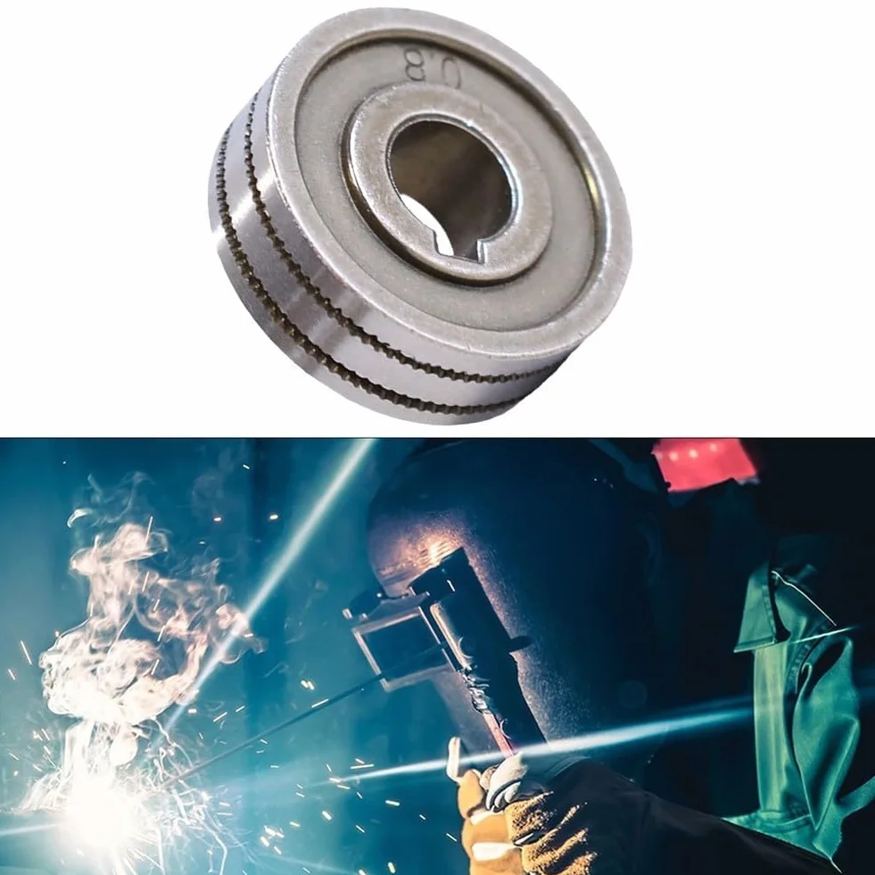 Roleta do zasilania drutu spawalniczego MIG 0,8-0,9 mm z kulkami szybkiego zwrotu ze stali do maszyn spawalniczych MIG i zasilaczy drutu dla gładkiego i jednolitego działania w warsztatach