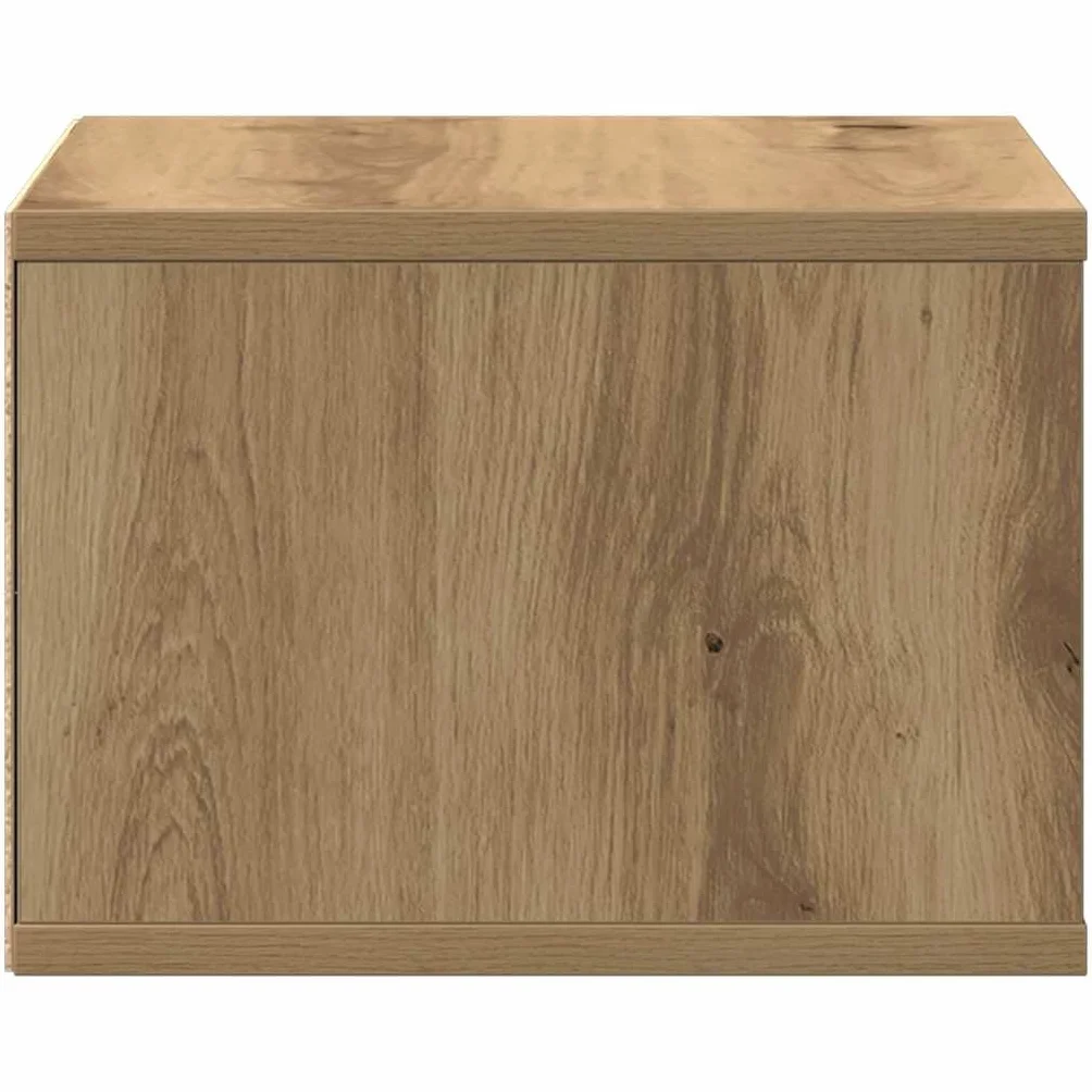 vidaXL Stojak na drukarkę Dąb rzemieślniczy 40 x 32 x 22,5 cm, Nowoczesny, prostokątny stojak na drukarkę, biurowy organizer, drewniany desktop, oszczędność miejsca