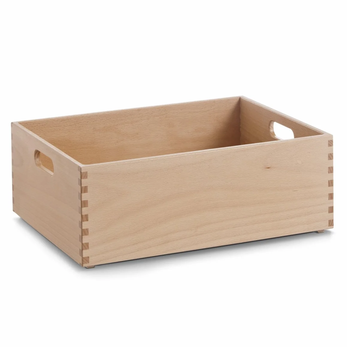 Zeller 13308 Pudełko wielofunkcyjne 40 x 30 x 15 cm, lakierowane bukiem