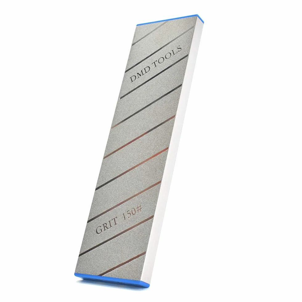 Diamentowa taca do spłaszczania kamienia, dwustronna ostrzałka 150 i 400, aluminiowa podstawa, stal, płyta diamentowa, ABS, do noży kuchennych, gabinetu, restauracji