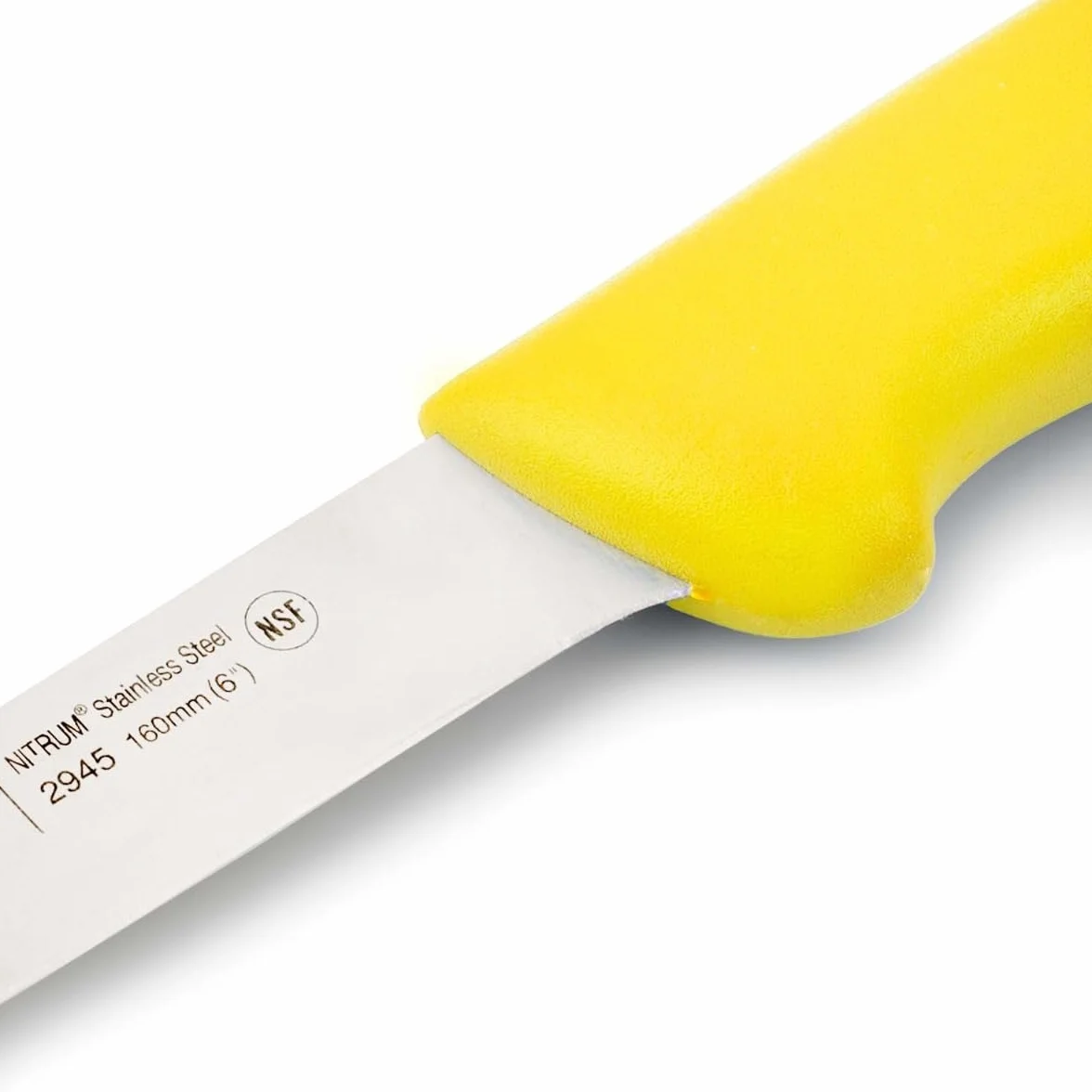 Arcos 294500 seria 2900-boning nóż nóż nitrm 160 mm (6,30 cala) - uchwyt polipropylenowy żółty kolor, stal nierdzewna 18/8