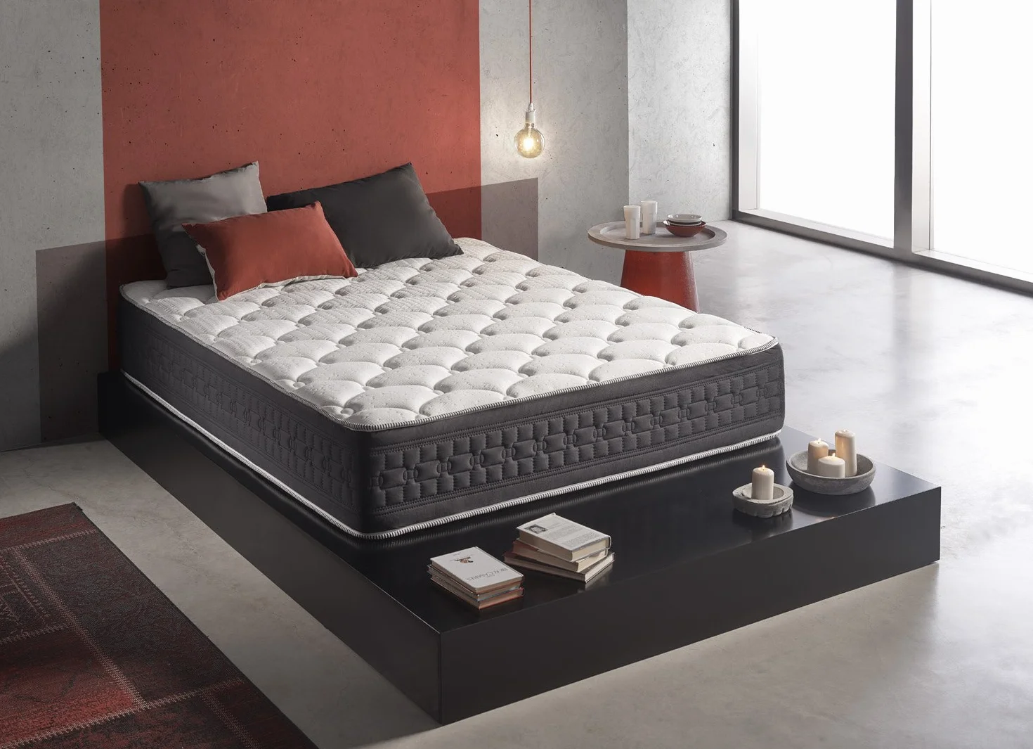Materac Grand Class® (160x200 cm) o grubości 30 cm | Bio Shape Memory Foam Natur Fresh® + Rest Foam Soft® |Wielostrefowy system spania z 11 strefami komfortu | niezwykle trwały