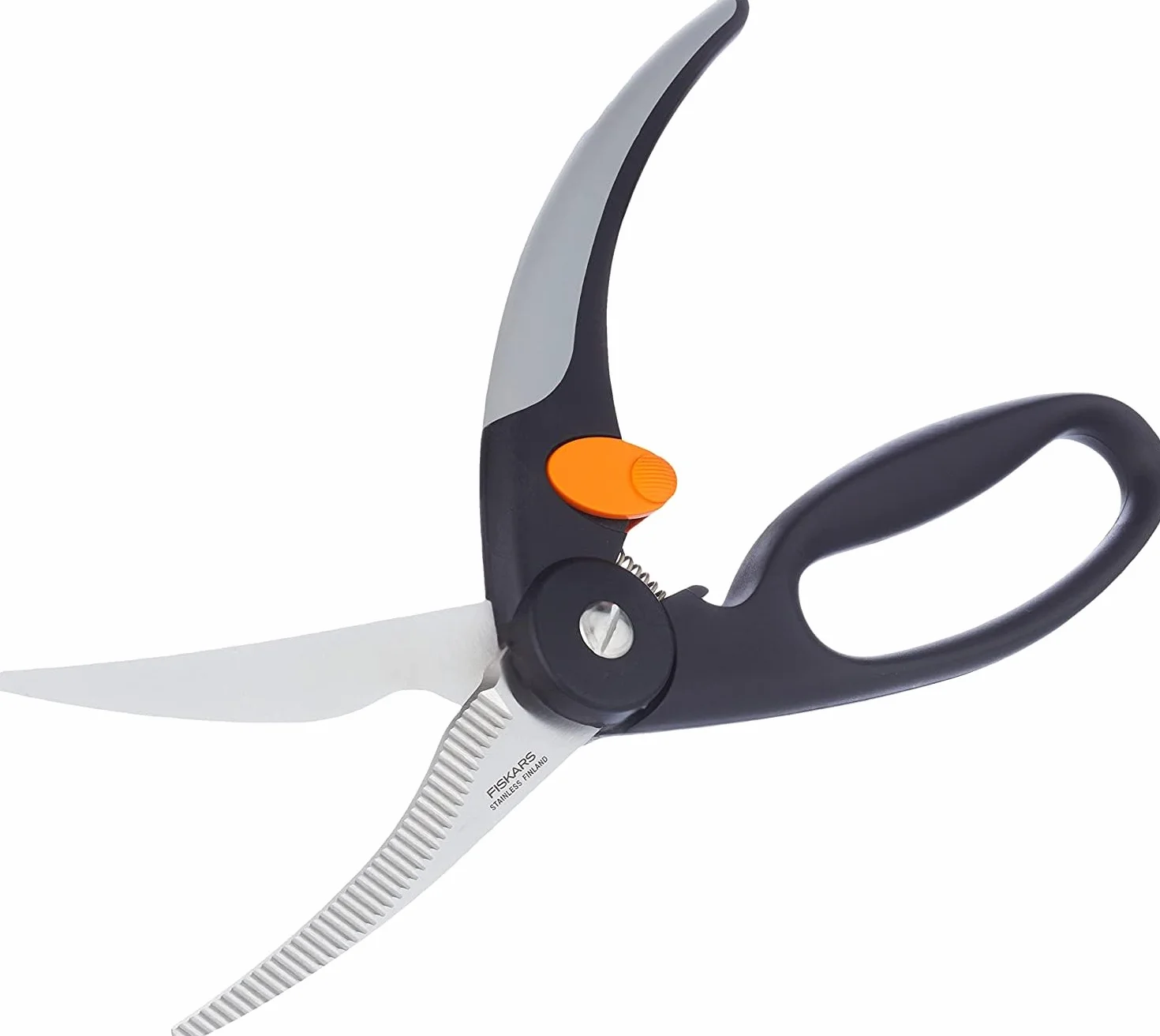 Fiskars Nożyce do drobiu, Functional Form, Długość całkowita: 25 cm, Stal/tworzywo sztuczne, 1003033