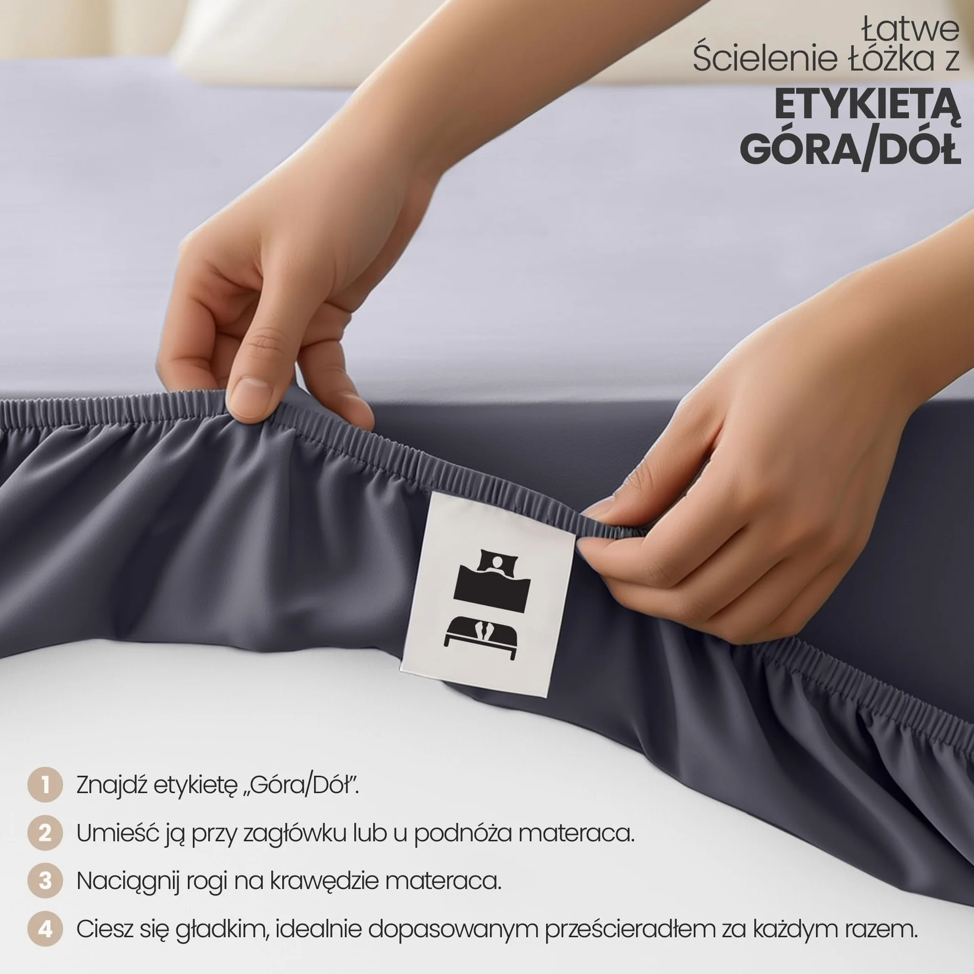 Utopia Bedding - Zestaw 2 prześcieradeł z gumką 140 x 200 cm - Szary - Certyfikat Oeko-Tex - szczotkowane prześcieradło z gumką z mikrofibry - kieszeń 35 cm głębokości