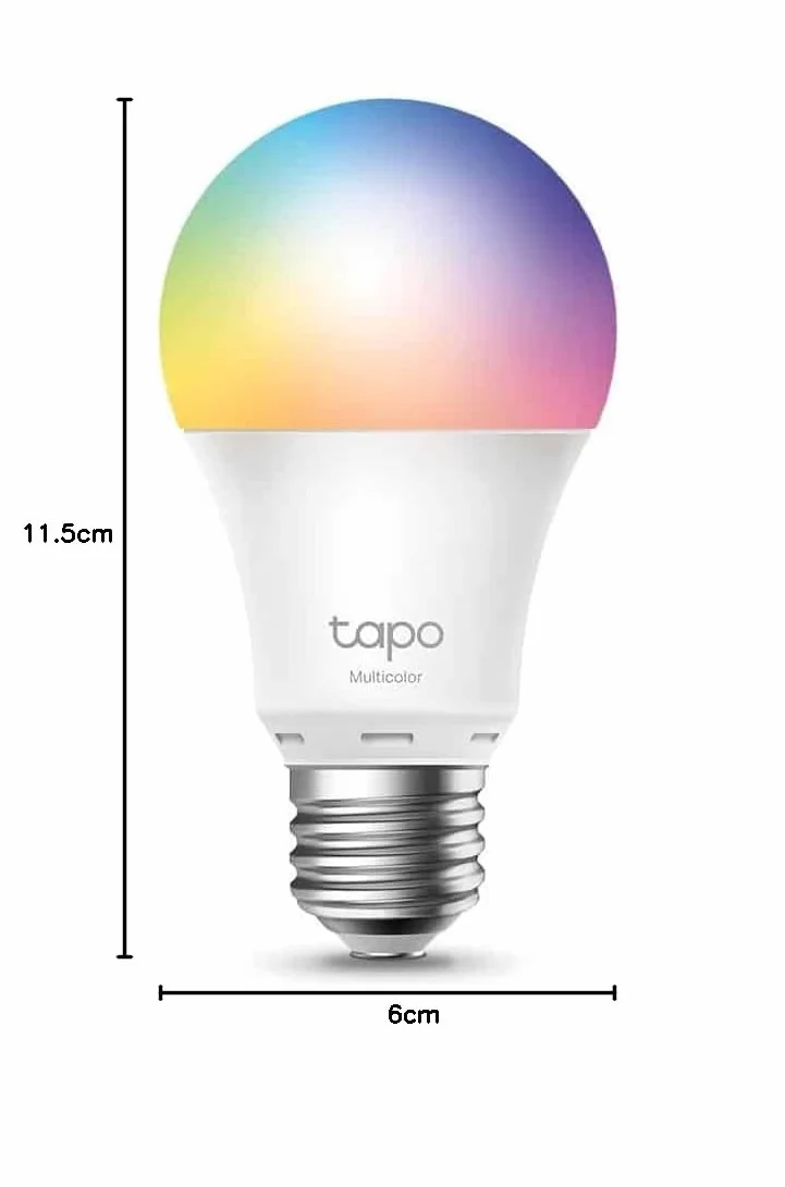TP-Link Tapo Smart Bulb, Smart WiFi LED Light, E27, 8.7W, Works with Amazon Alexa(Echo and Echo Dot) and Google Home, Colour-Changeable, No Hub Required (Tapo L530E) [Energy Class F]