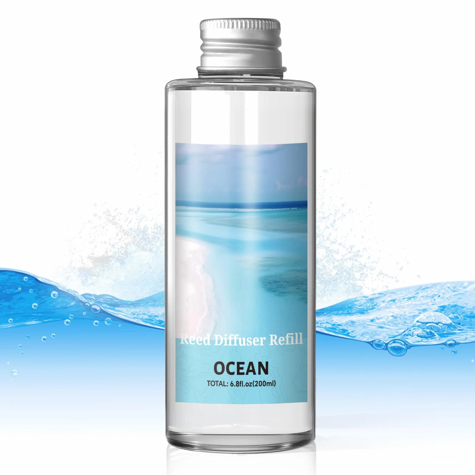 SCENTORINI Zapach do pomieszczeń ocean 200 ml butelka uzupełniająca do dyfuzora