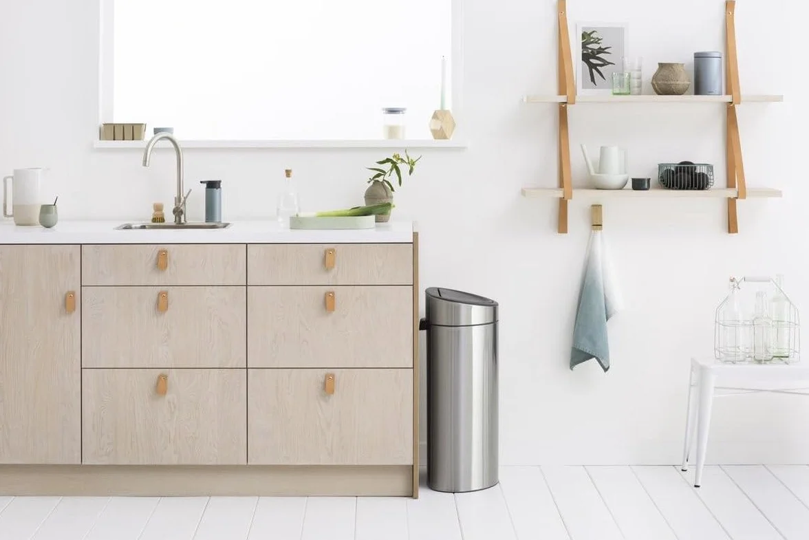 Brabantia Kosz Touch Bin do segregacji, 10 + 23L, Stal Matowa/F.P.P