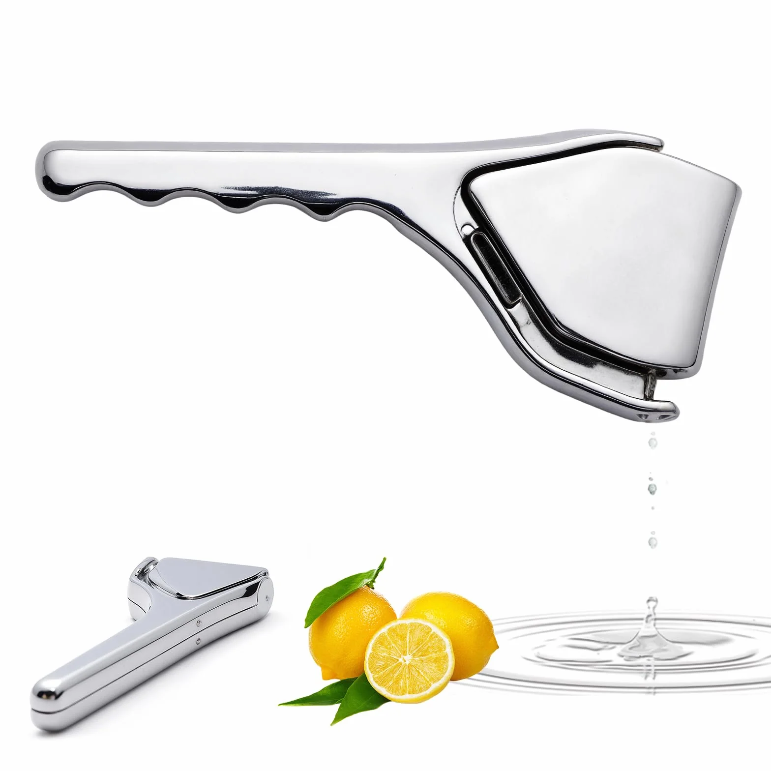 Ręczna wyciskarka do cytryn i limonek z metalu nierdzewnego, do zmywarki