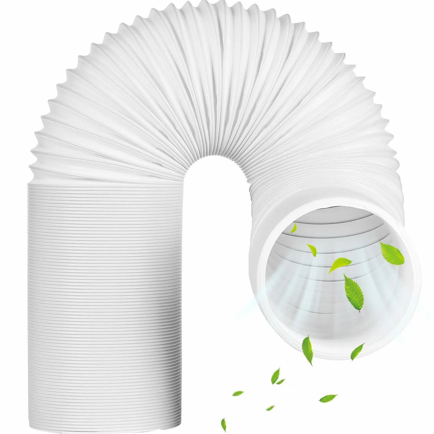Wąż przedłużający do klimatyzacji, wąż wylotowy, ø 150 mm, długość 200 cm, przenośny wąż wentylacyjny, do klimatyzacji, osuszacza powietrza, suszarki do prania, wentylatora rurowego