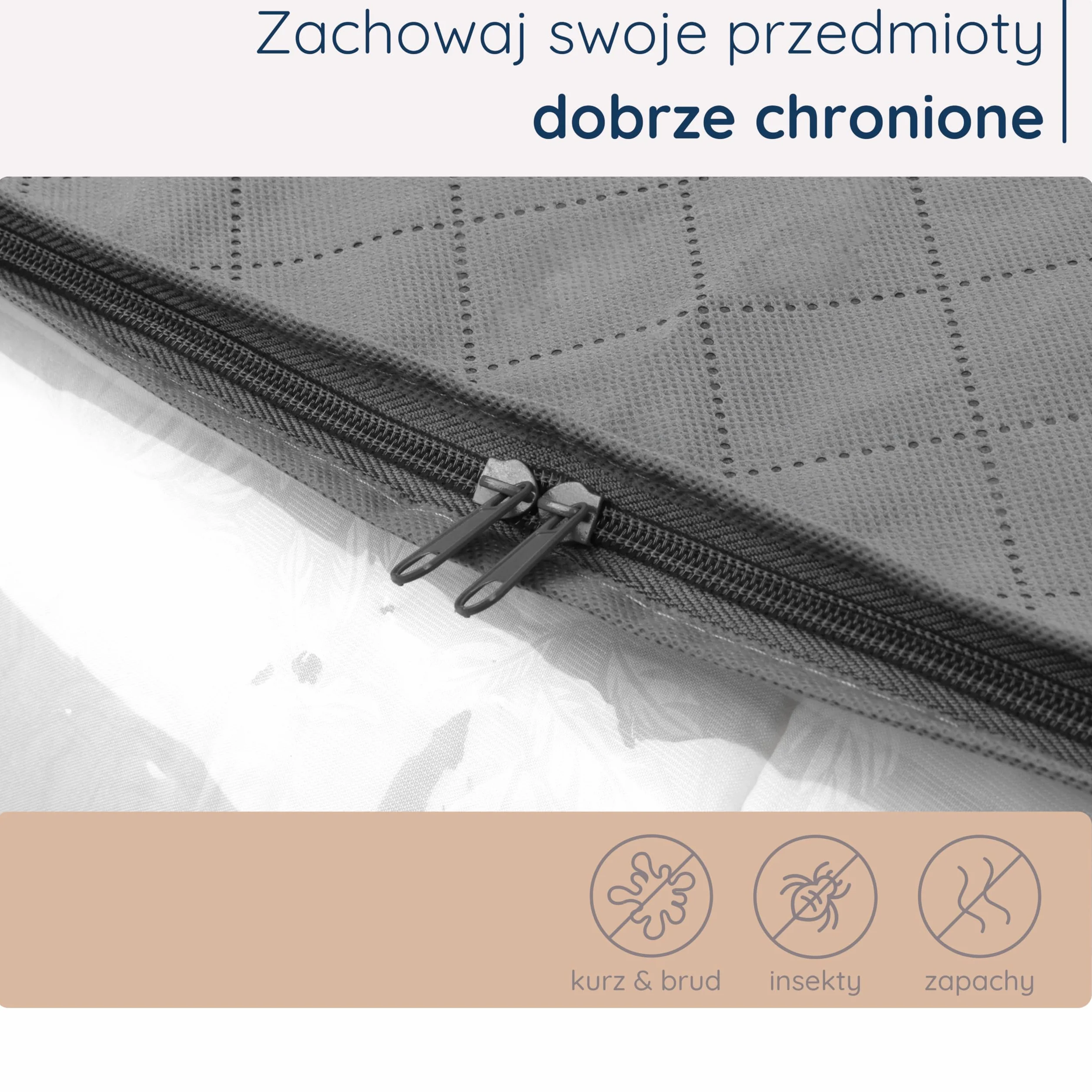 4CONVY Pokrowiec do przechowywania pościeli - pojemnik z dużym oknem i uchwytami do przenoszenia - składana torba do przechowywania odzieży kołder poduszek pościeli z zamkiem błyskawicznym - 2 sztuki