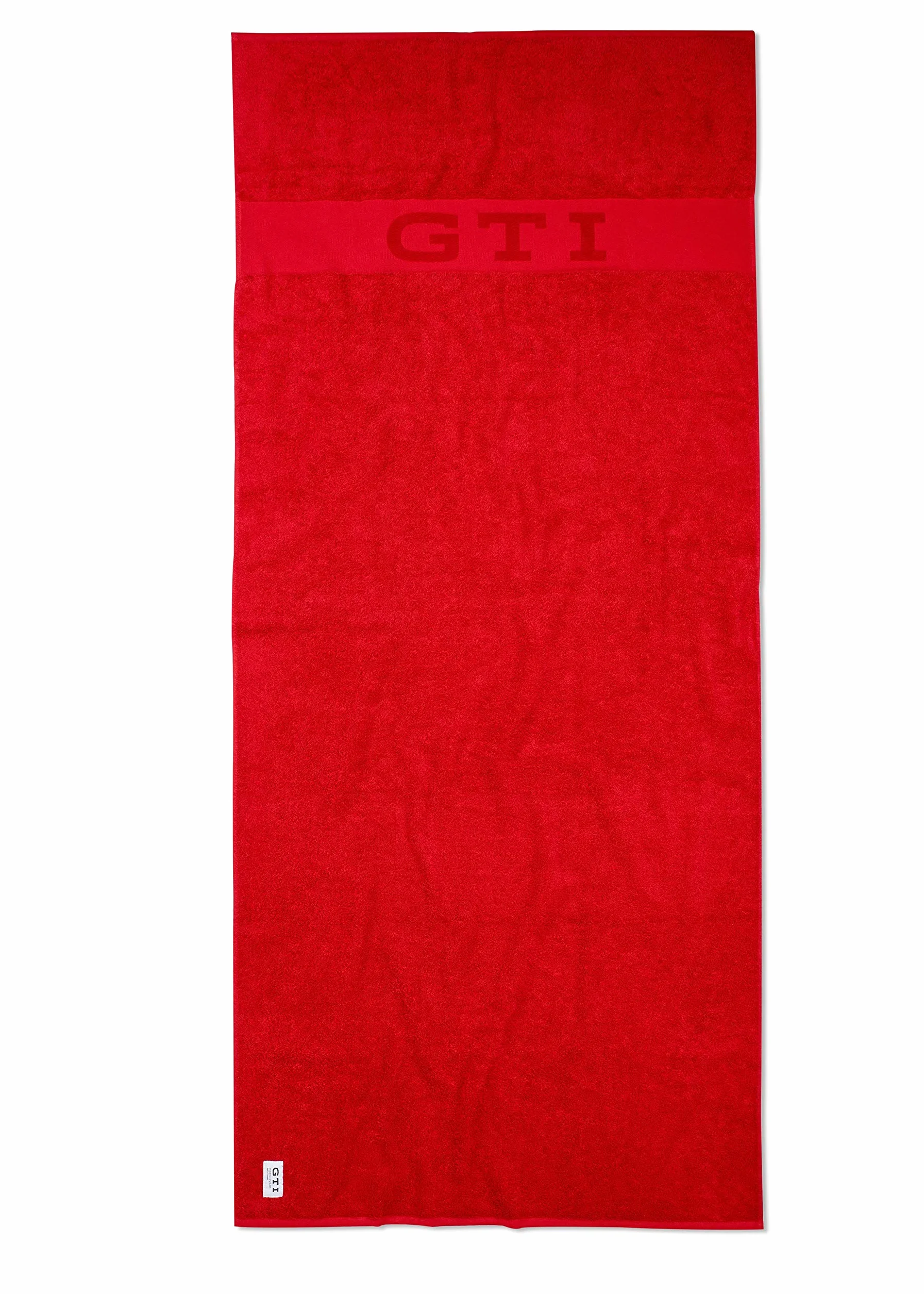 Volkswagen ręcznik plażowy GTI 180 x 80 cm czerwony