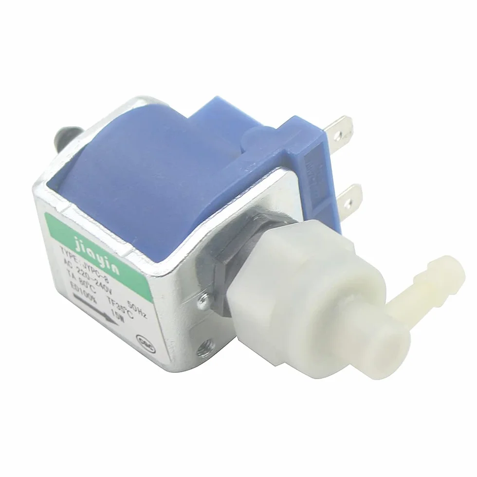 JIAYIN 15 W 50 Hz AC 220 V - 240 V tłok JYPC-8 Elektromagnetyczna pompa zasysająca wodę do żelazka, mopa parowego, parowaru do ubrań, niebieski
