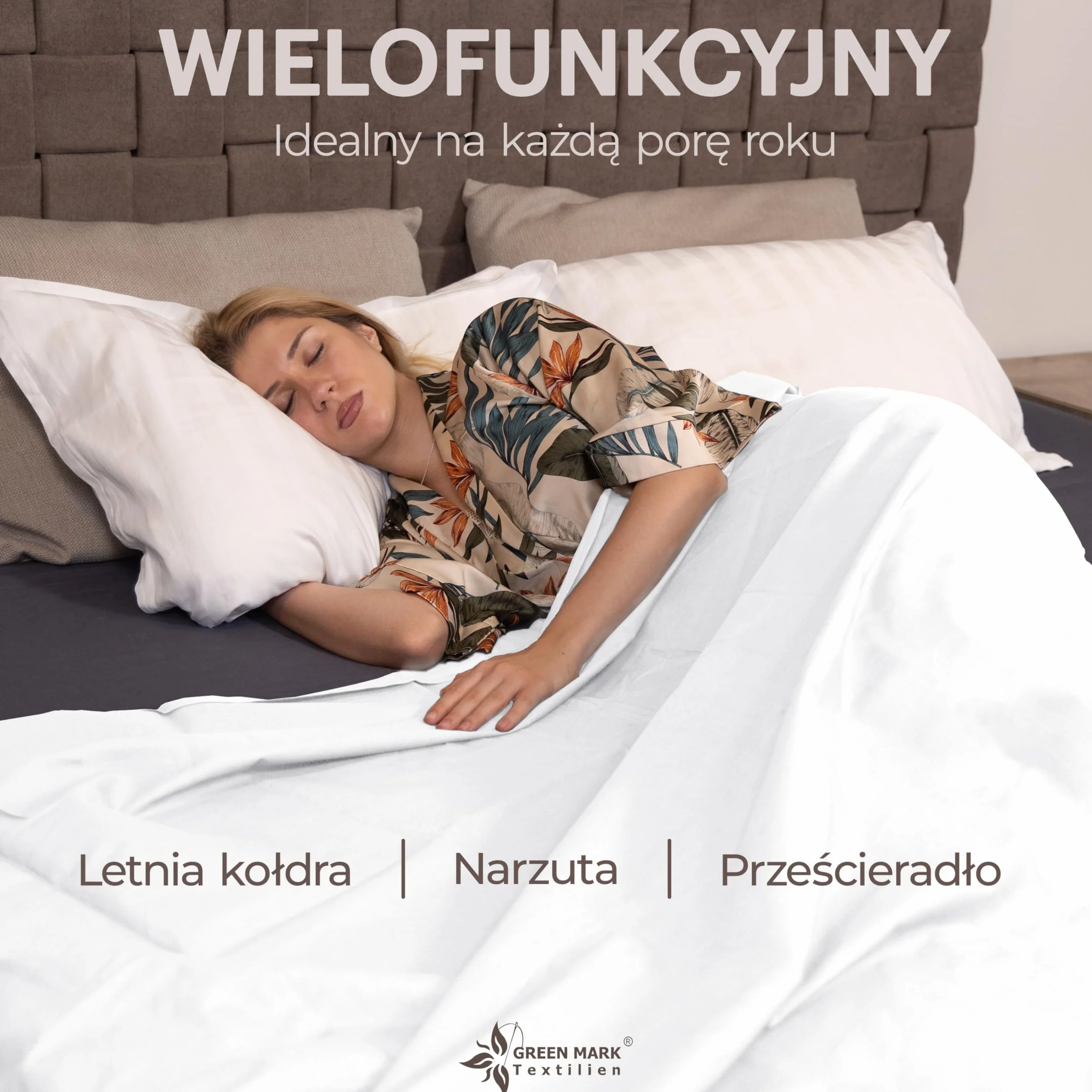 GREEN MARK Klasyczne prześcieradła – zestaw 2 płaskich prześcieradeł 100% bawełna, bez gumek, przyjazne dla skóry, łatwe w pielęgnacji, pralne w wysokich temperaturach – Biały – 150 x 250 cm