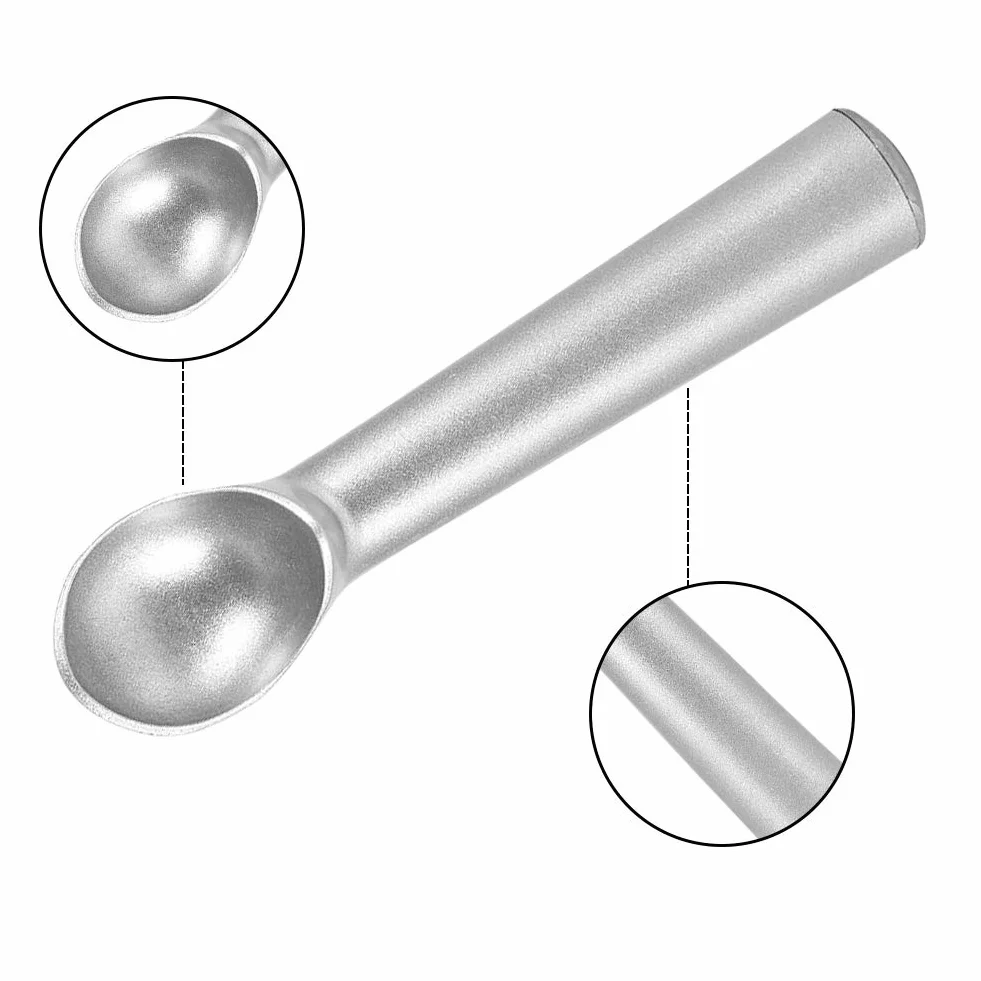 Stainless Steel Ice Cream Scoop Ergonomic Mini Metal Ice Cream Scoop Cookie Dough and Frozen Yoghurt