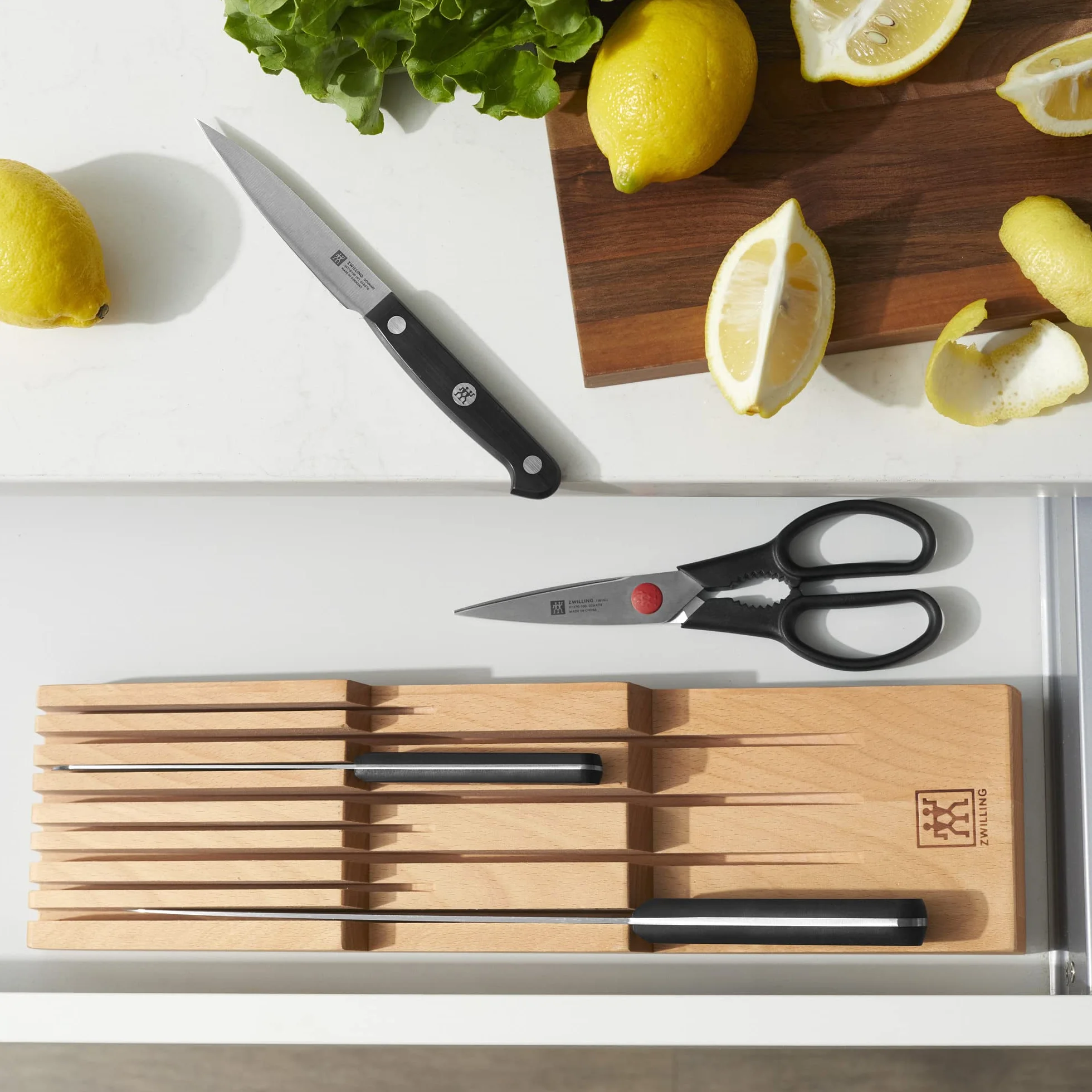 ZWILLING 35159-000 blok noży, drewno, drewno bukowe