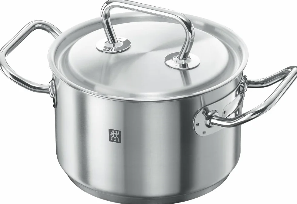 ZWILLING Kochtopf-Set, 5-tlg., 4 Deckel, Induktionsgeeignet, Edelstahl, Twin Classic