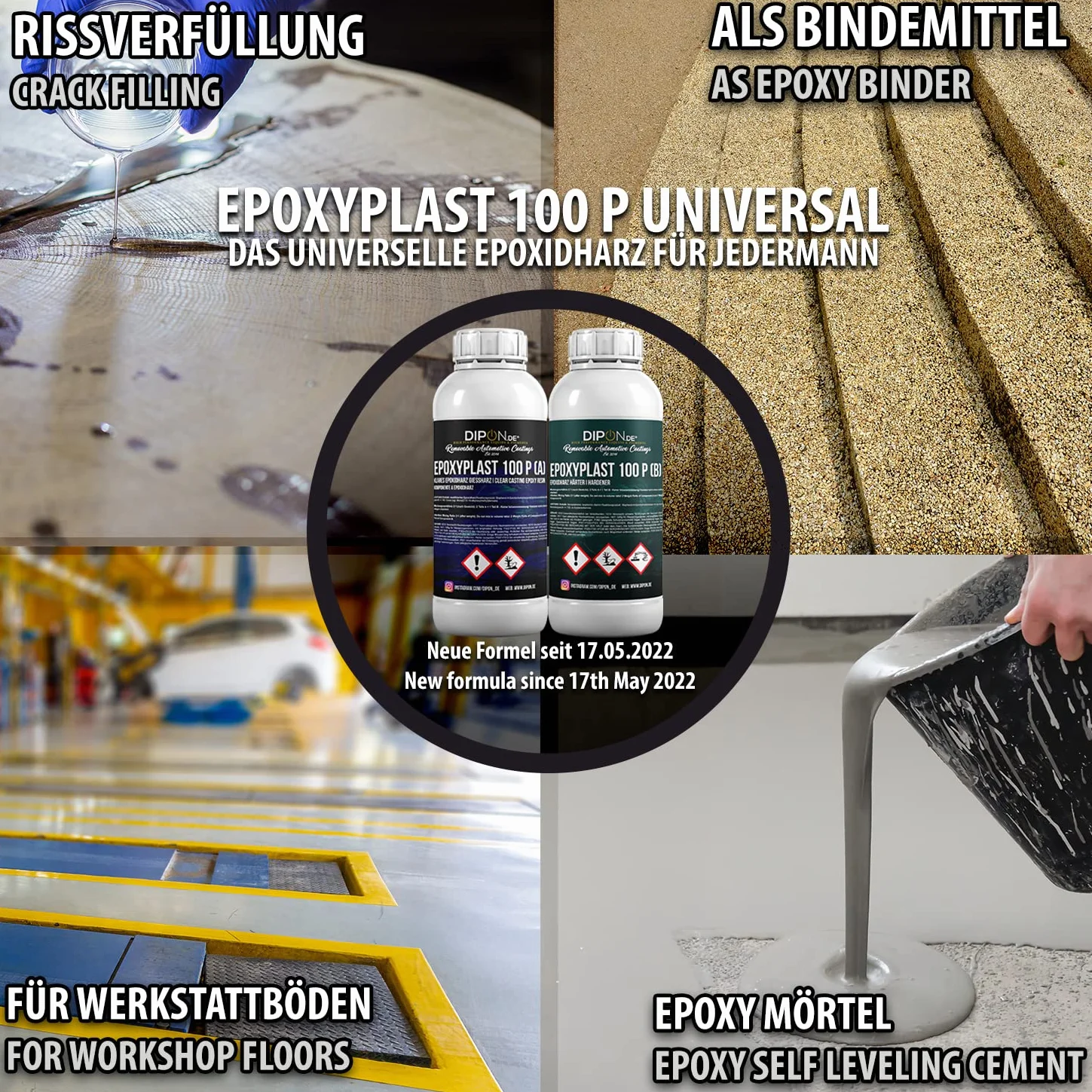 0,75 KG żywica epoksydowa 2K Epoxy Harz z utwardzaczem, przezroczysta w profesjonalnej jakości, niedużo pachnąca i niskoemisyjna. Żywica twardnąca UV do odlewania. Do stosowania w jubilerstwie, na