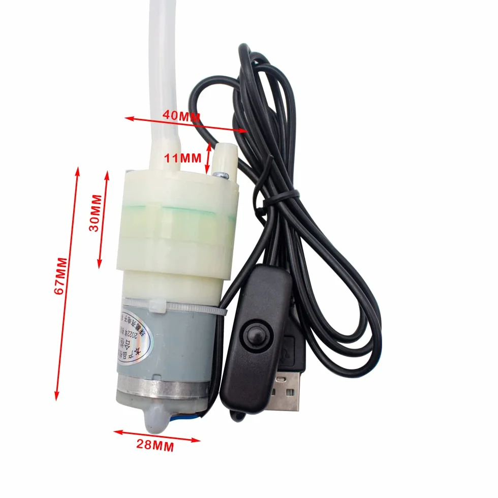 Mini Elektryczna pompa wina Sprzęt przenośny do produkcji wina ze złączem USB