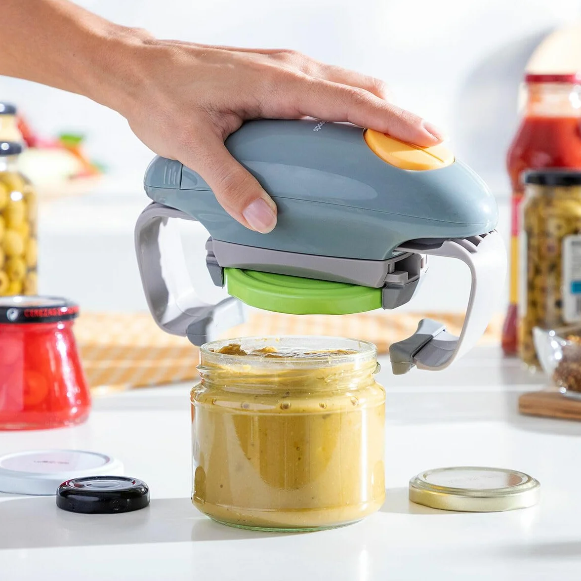 Innovagoods Otwieracz do Słoików Wielokolorowy