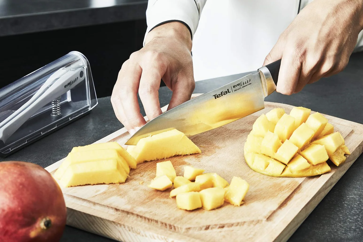 TEFAL Ever Sharp Nóż kuchenny uniwersalny 16,5 cm z technologią ostrzenia