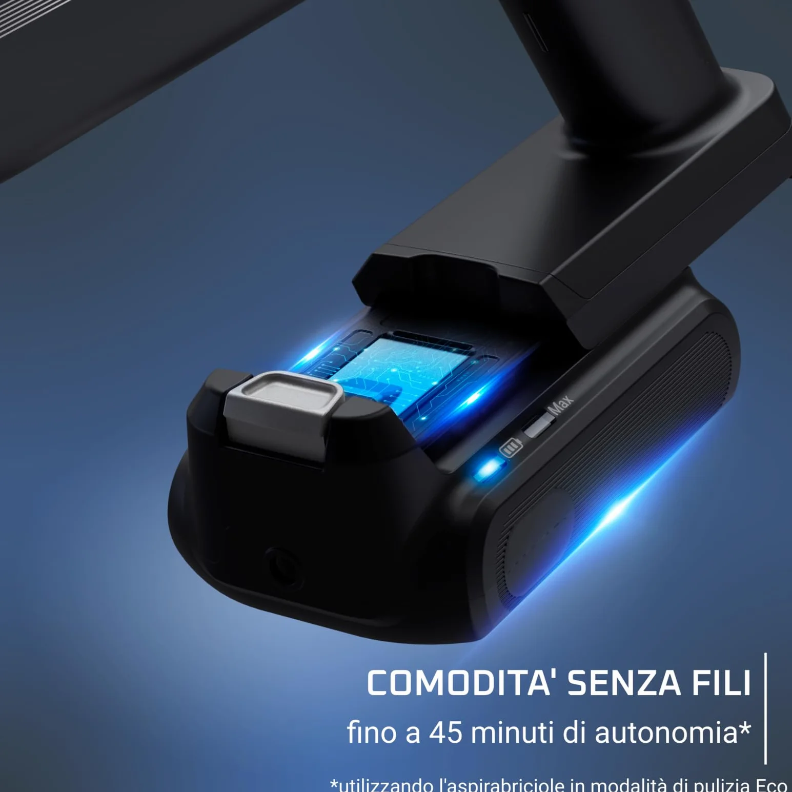 Rowenta RH6A33 X-PERT 7.60 Bezprzewodowy odkurzacz pionowy 140 W, podświetlacz LED, czyszczenie wszystkich powierzchni, szczotka do sof, ultralekki, długi czas pracy,