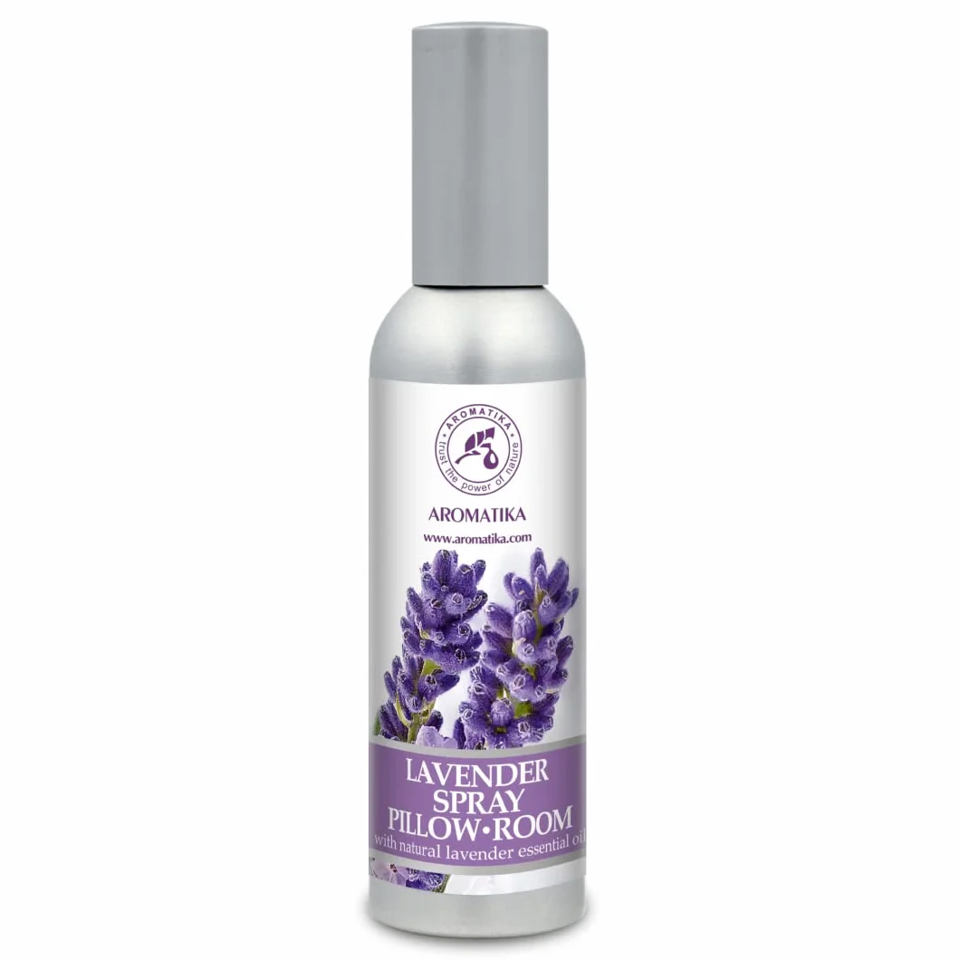Lawendowy Spray z Olejkiem - 75ml - Lawenda do Spania, Poduszek i Bielizny - Relaksujący Odświeżacz do Szafy