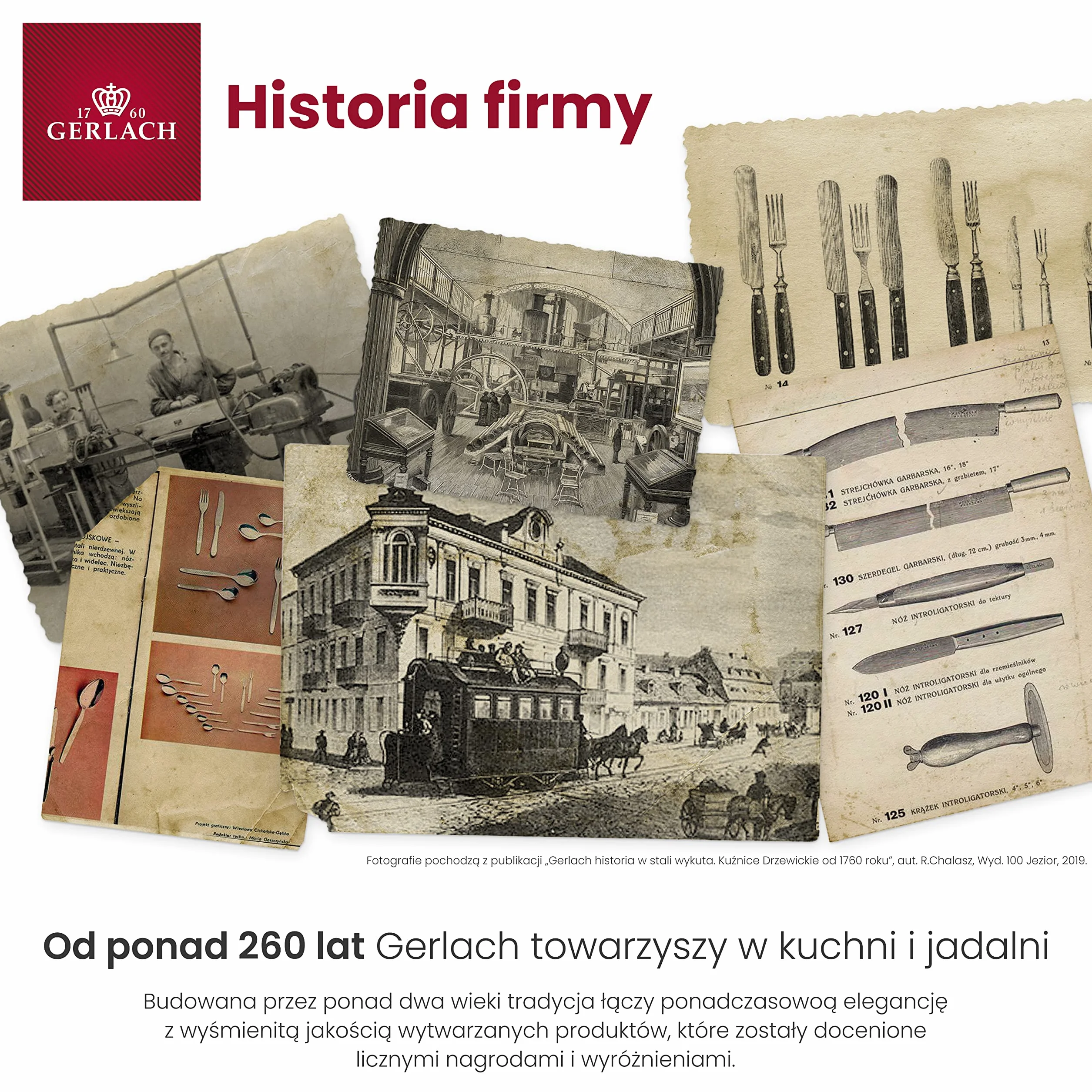 Gerlach Loft Zestaw Noży W Drewnianym Bloku Do Kuchni 5 rodzajów Ostrza Stal Nierdzewna Nóż Kuchenny Szefa Do Chleba Jarzyn