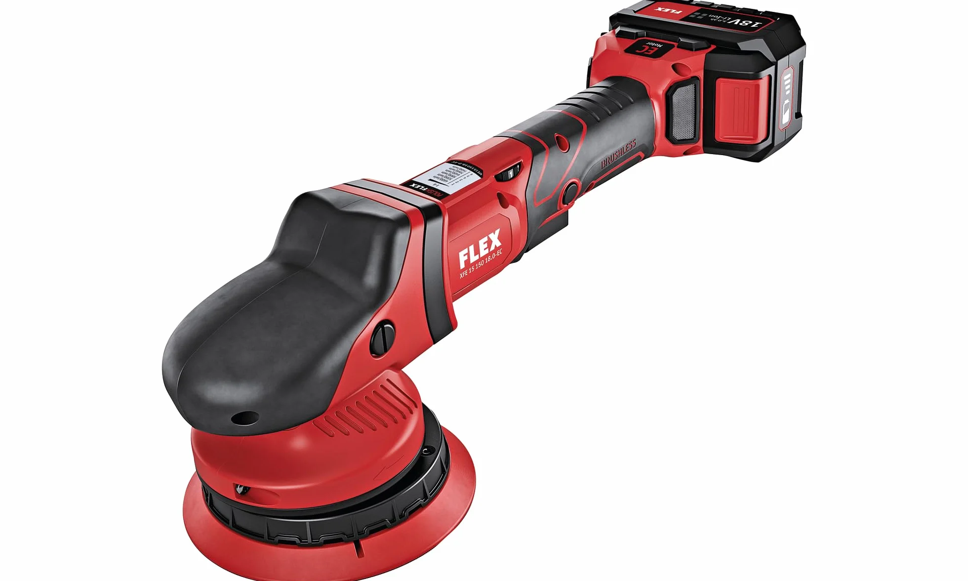 Flex 418099 bezprzewodowa polerka oscylacyjna, 18 V, czerwona, jeden rozmiar