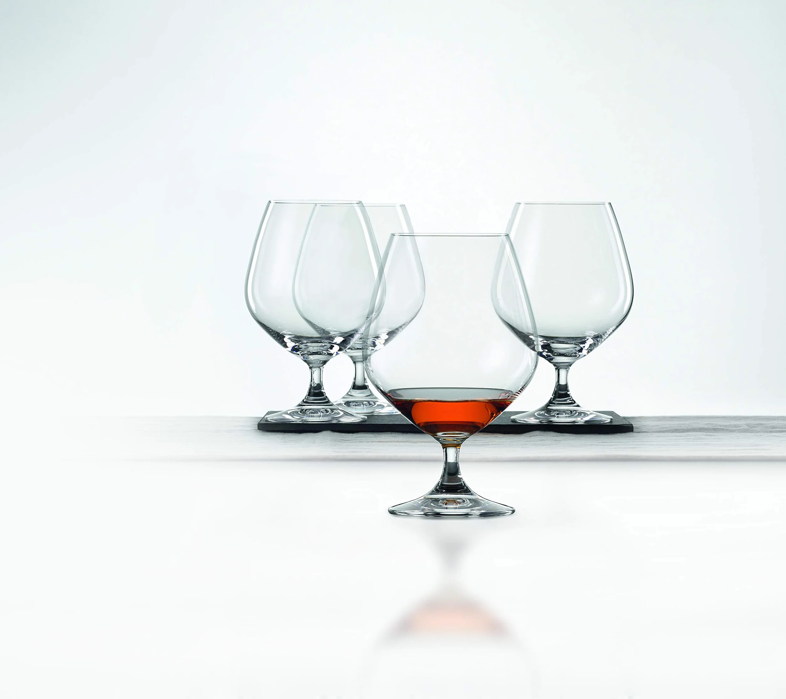 Spiegelau & Nachtmann, 4-częściowy zestaw szklanek do koniaku, szkło kryształowe, 558 ml, specjalne szkła, 4510378