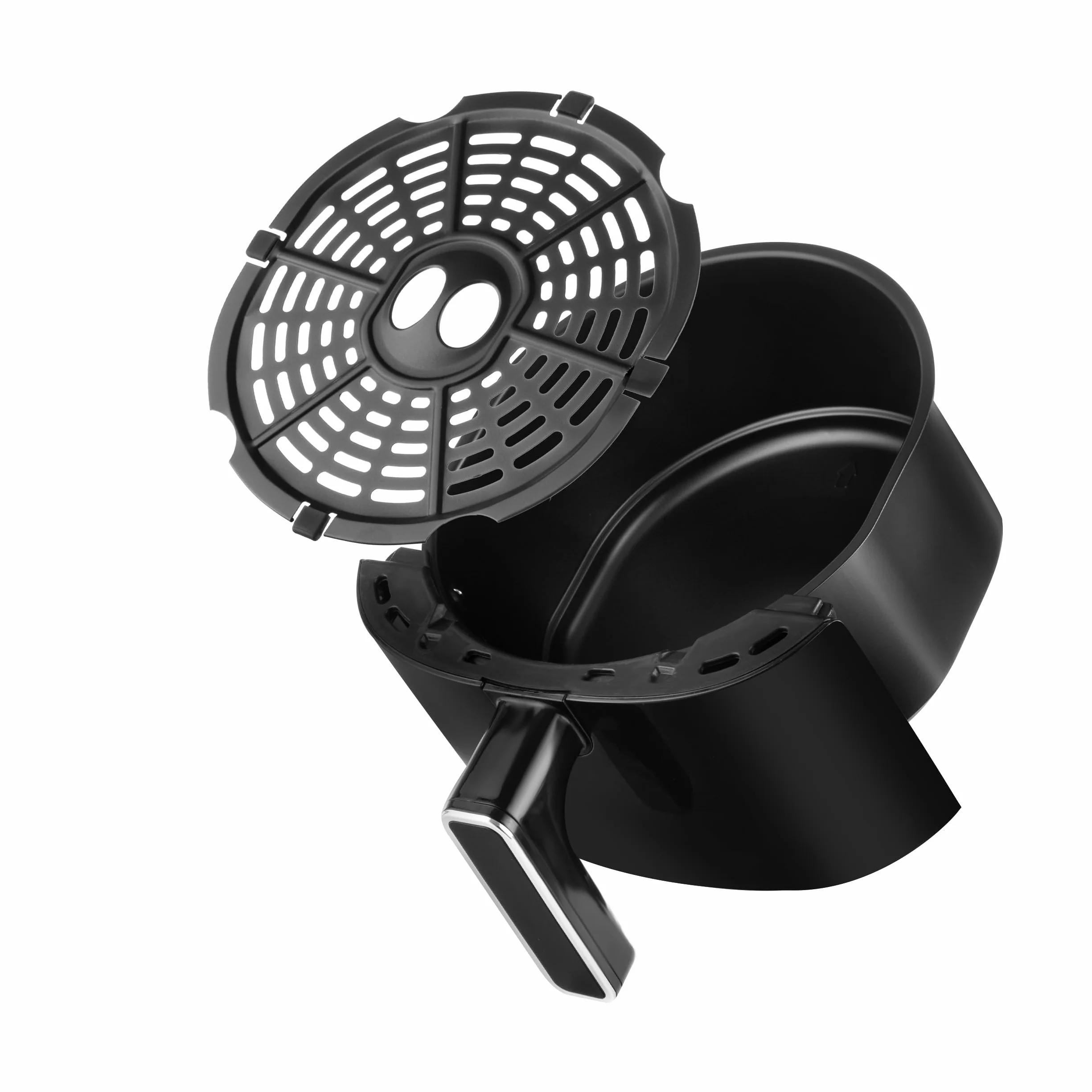 Lehmann LHODF-1435 frytkownica beztłuszczowa na gorące powietrze z 8 programami gotowania, Airfryer z powłoką zapobiegającą przywieraniu n LCD, frytkownica ze zdejmowanym zbiornikiem 3,5 l i regulacją