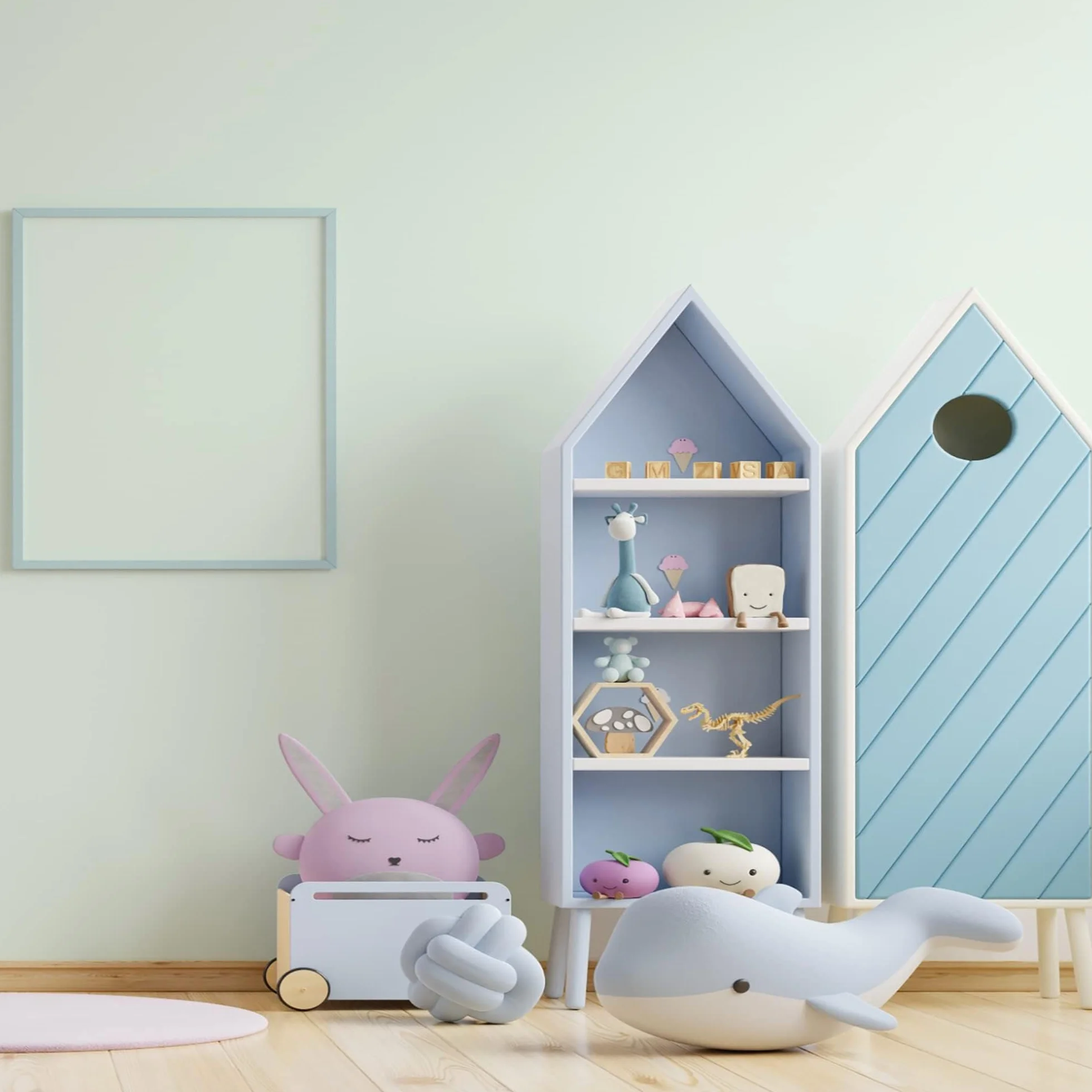 Farba akrylowa o wyglądzie satyny Aqua Deco - 2,5 l / 25m², zieleń wodna