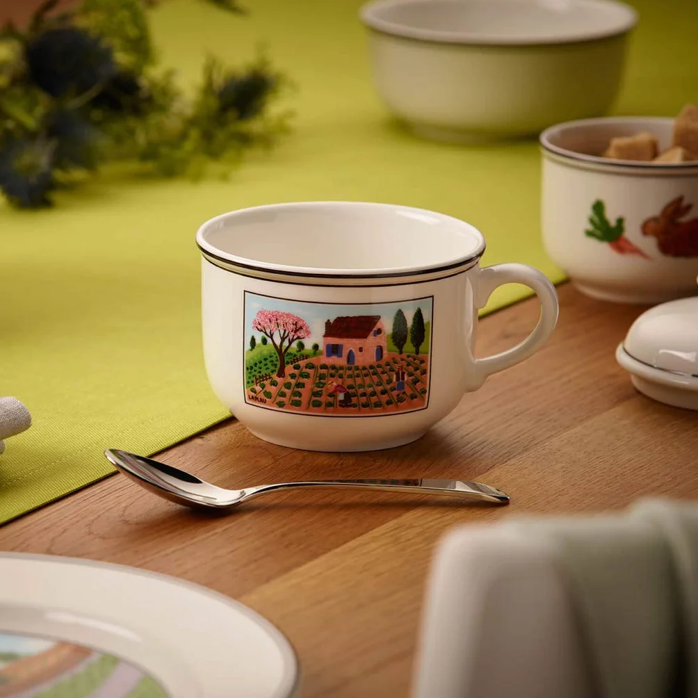 Villeroy & Boch Design Naif Cup, 420 ml, wysokość: 7,3 cm, porcelana premium, wielokolorowa