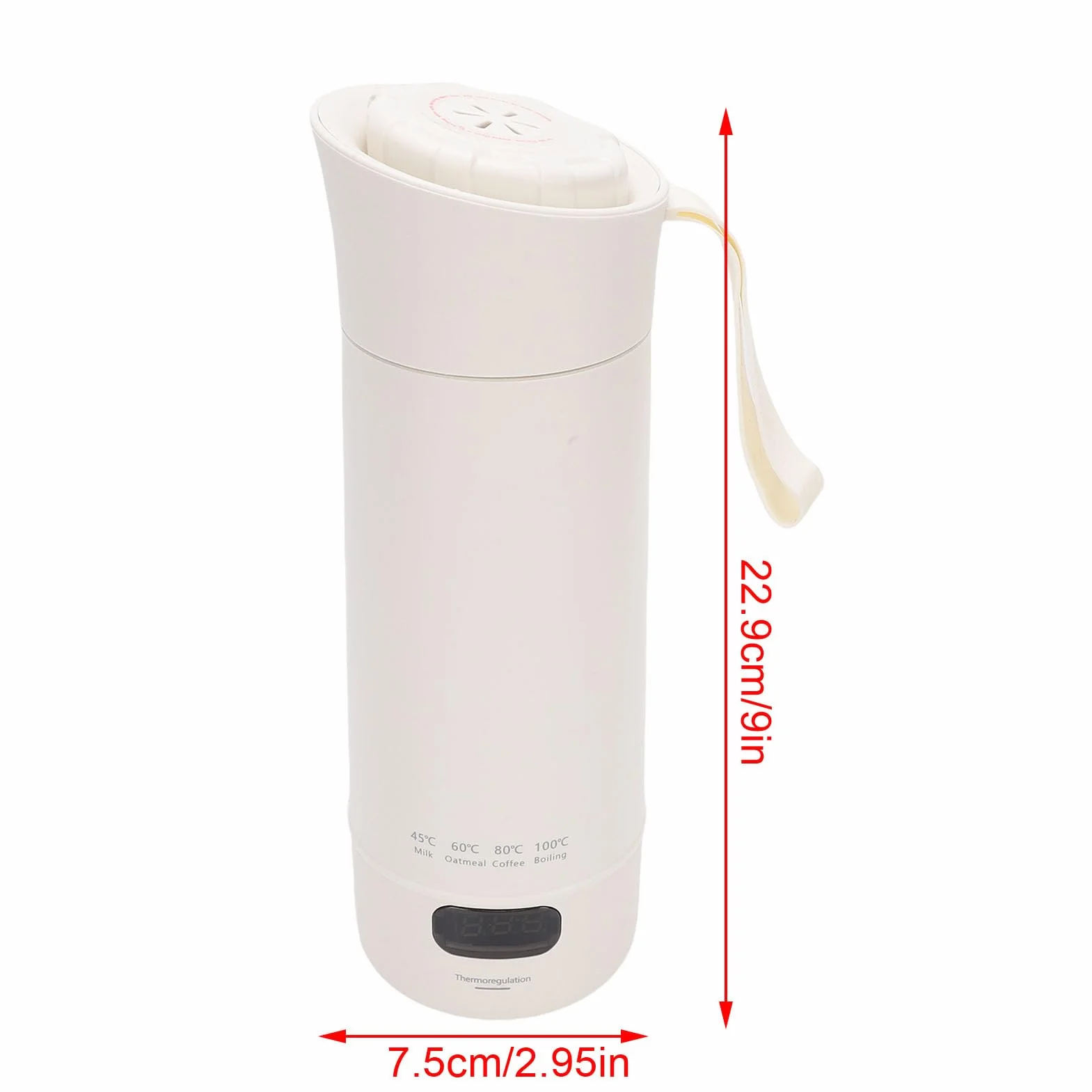 Przenośny czajnik elektryczny 400 ml 300 W stal nierdzewna 220V UE