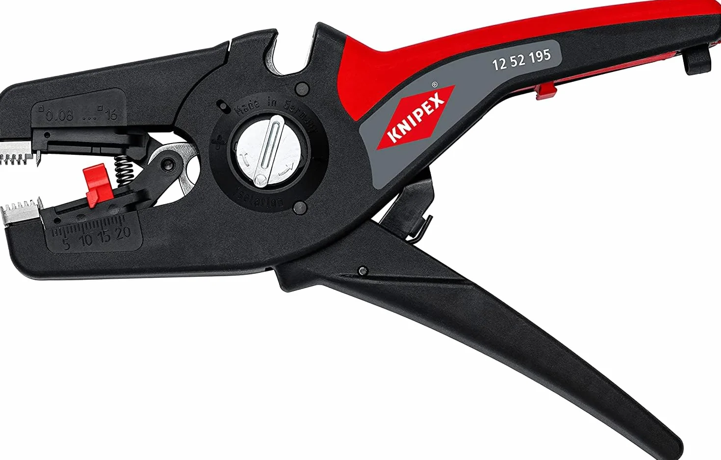 KNIPEX PreciStrip16 Szczypce automatyczne do ściągania izolacji w blister 190 mm, 12 52 195 SB